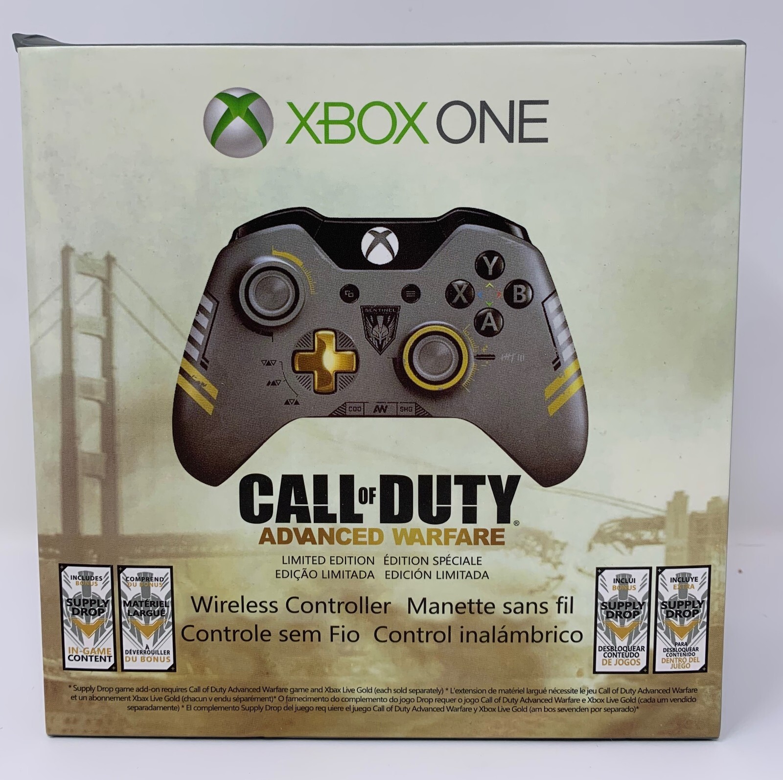 Microsoft Xbox One Joystick Call of Duty Limited edition Controller Rare Find
