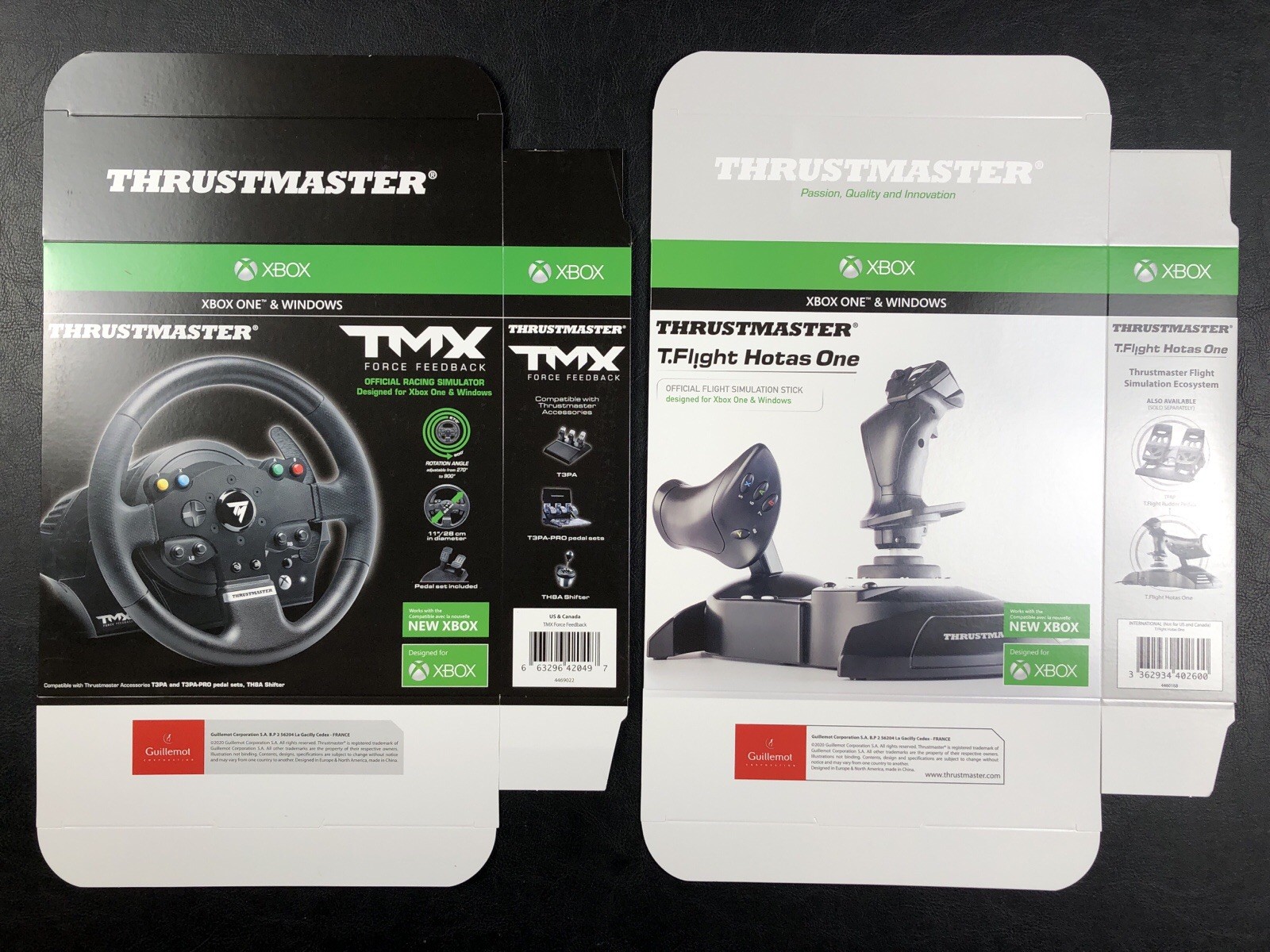 Thrustmaster Xbox TMX Force & T.Flight Hotas - Store Use Display Boxes Only