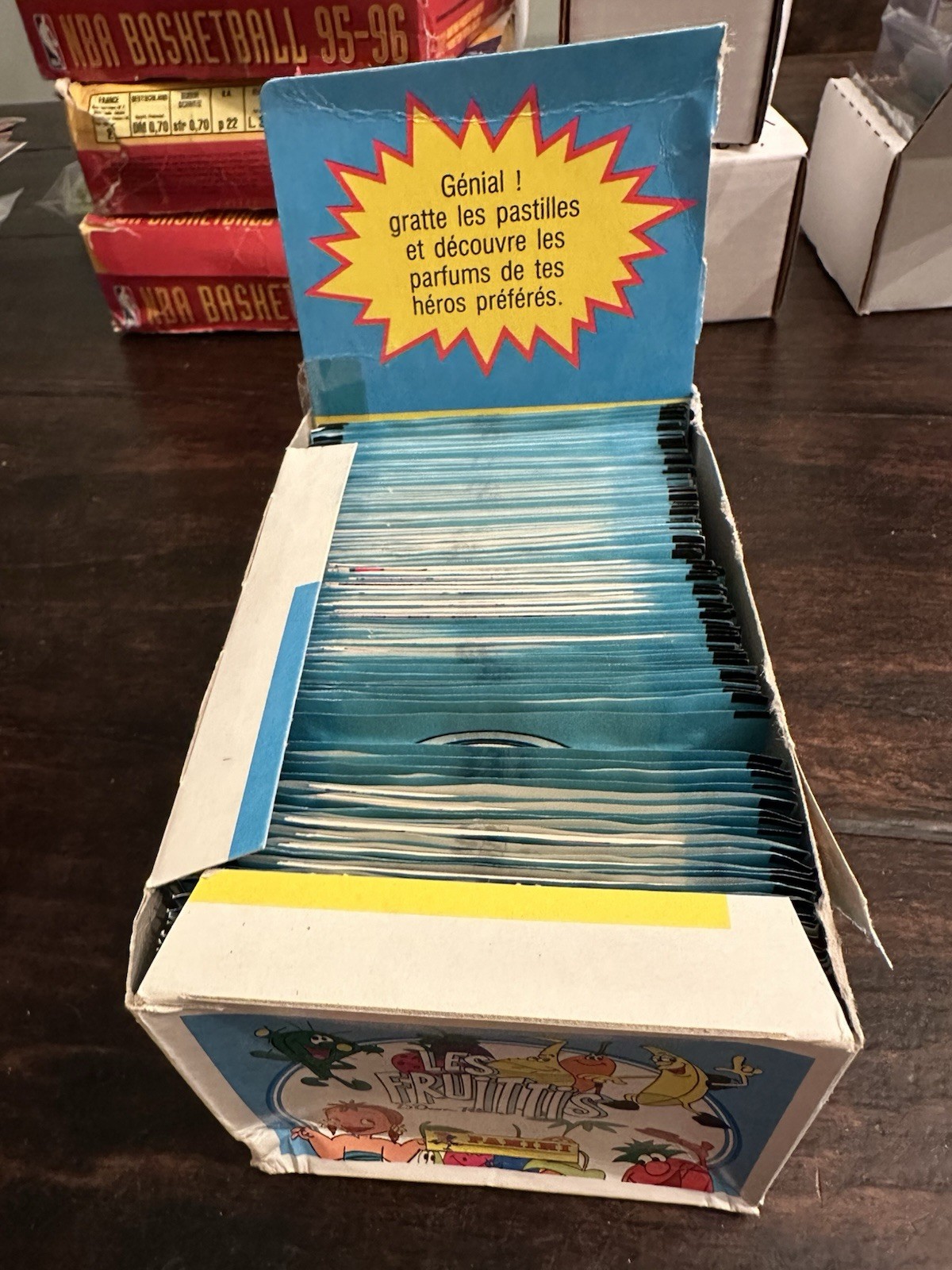 (1) Sealed Pack 1991 Panini Les Fruittis