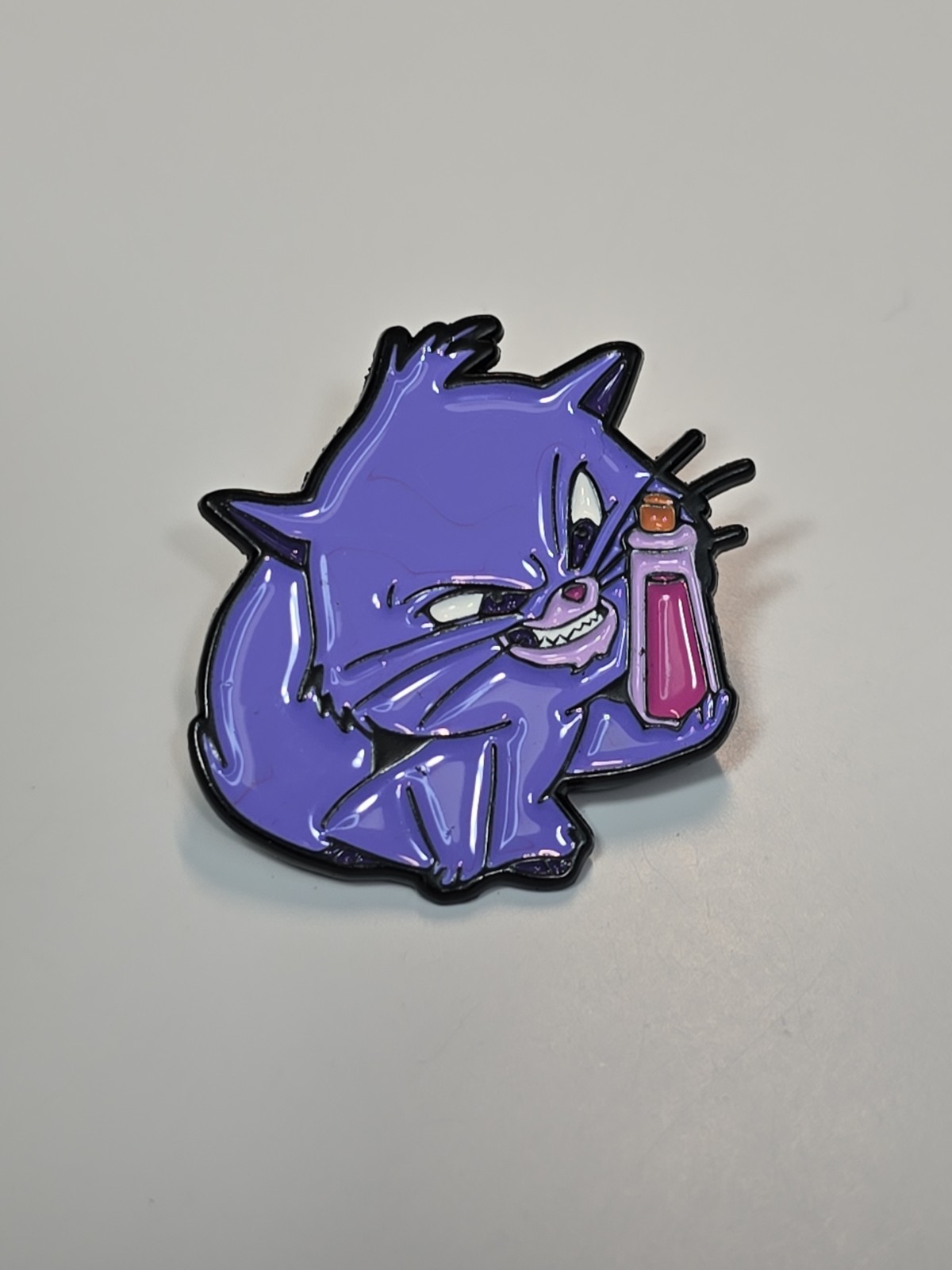 Yzma Cat With Potion Cartoon Character Lapel Pin