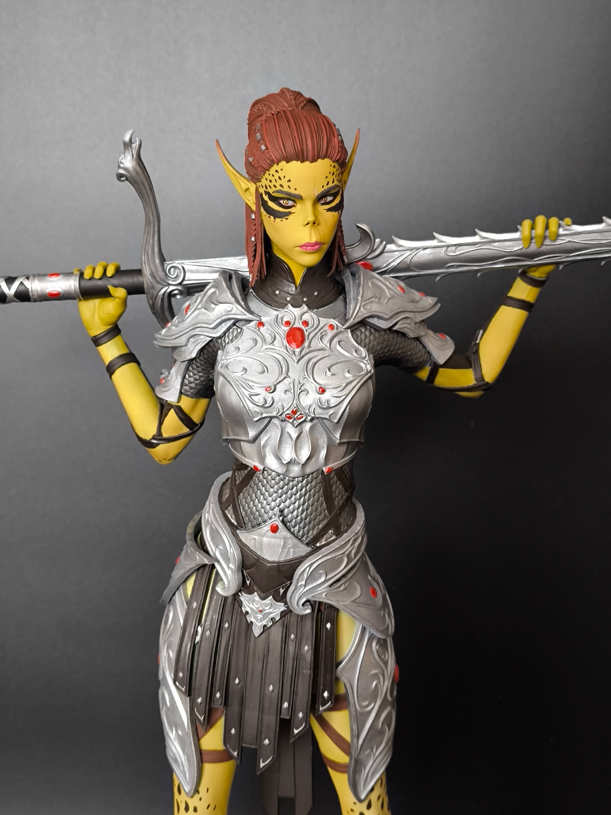 Painted Lae'zel Statue 1/4 Baldur's Gate 3 Figure