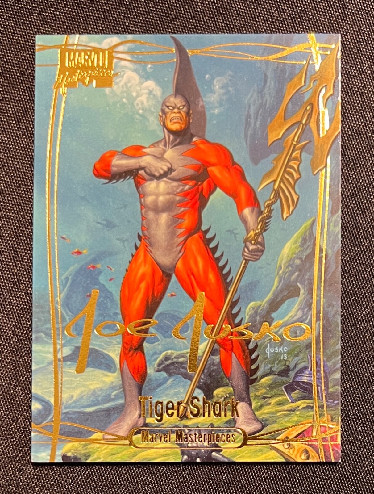 2016 Marvel Masterpieces Joe Jusko GOLD SIGNATURE Card Singles NM/M You Choose