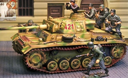 CS00695 German Sd. Kfz. 141 PzKpfw III Ausf. M Medium Tank - Panzer Lehr