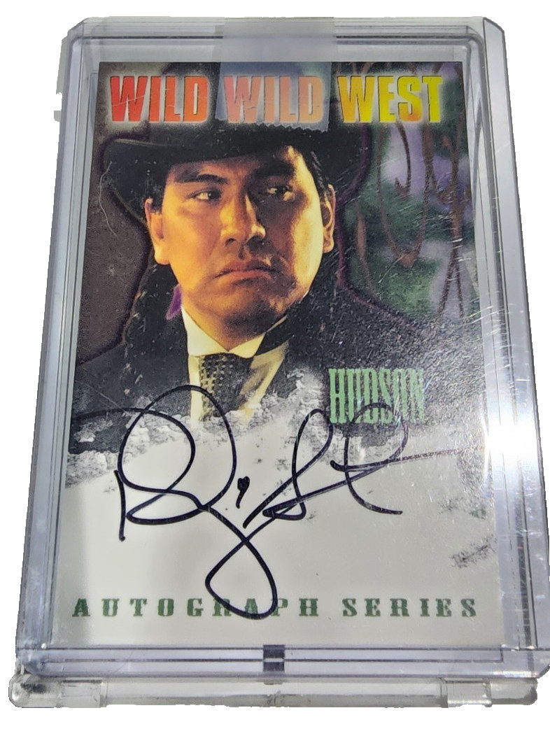 WILD WILD WEST AUTOGRAPH RODNEY A GRANT AS HUDSON AUTOGRAPH A13