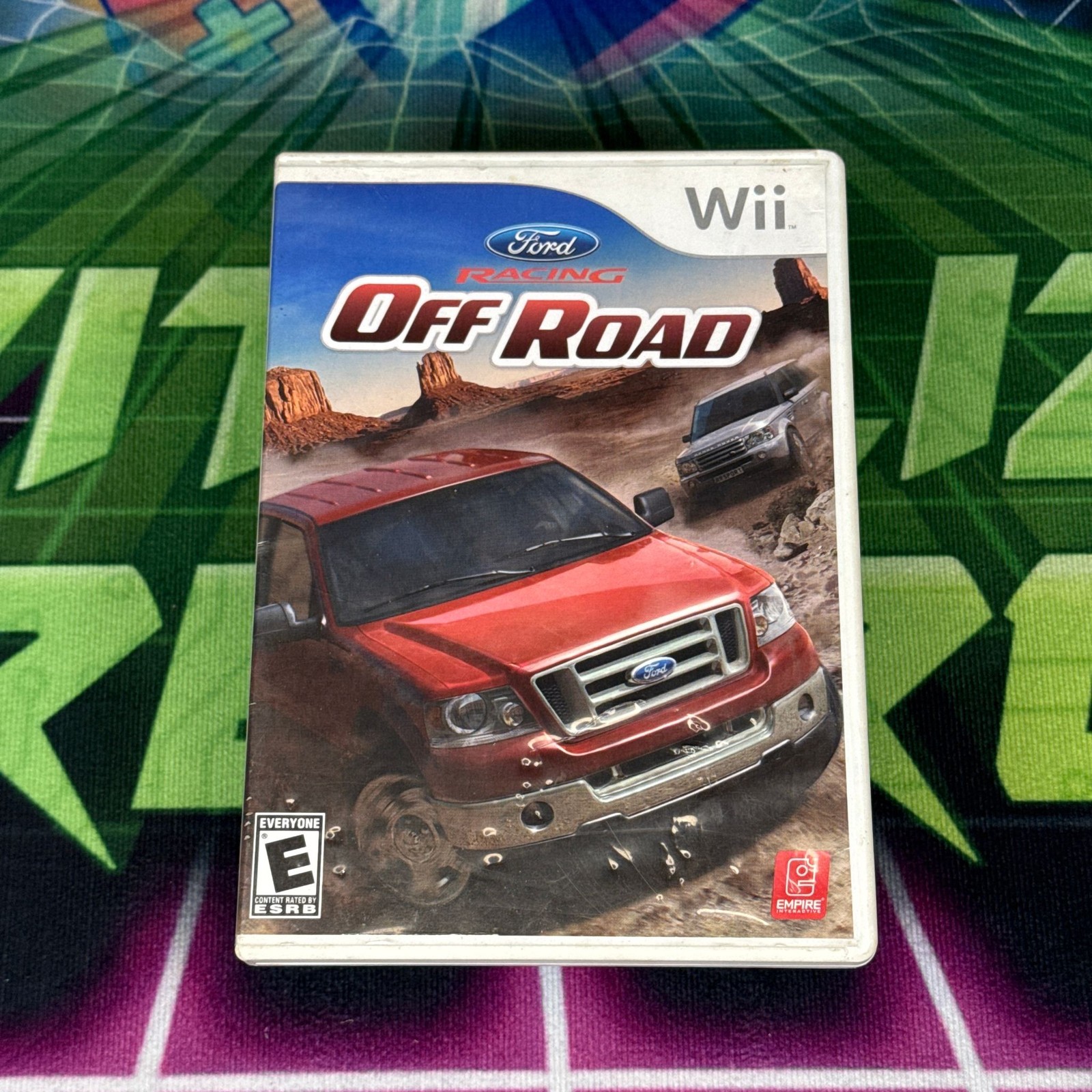 Ford Racing Off Road Wii Game Complete Case Manual Disc Racing ESRB E Crave