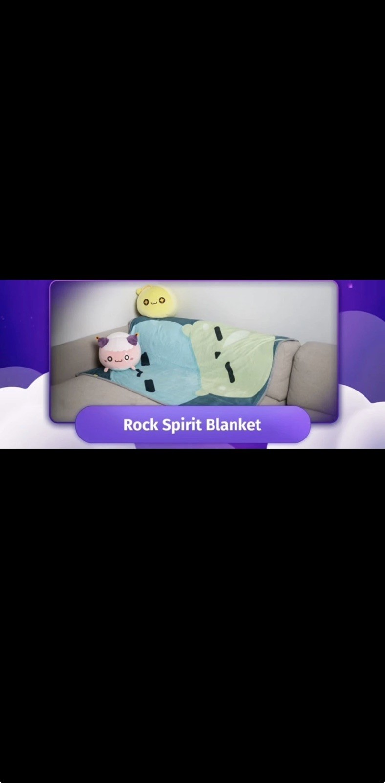 MapleStory Maple Con LA 2025 Rock Spirit Blanket 