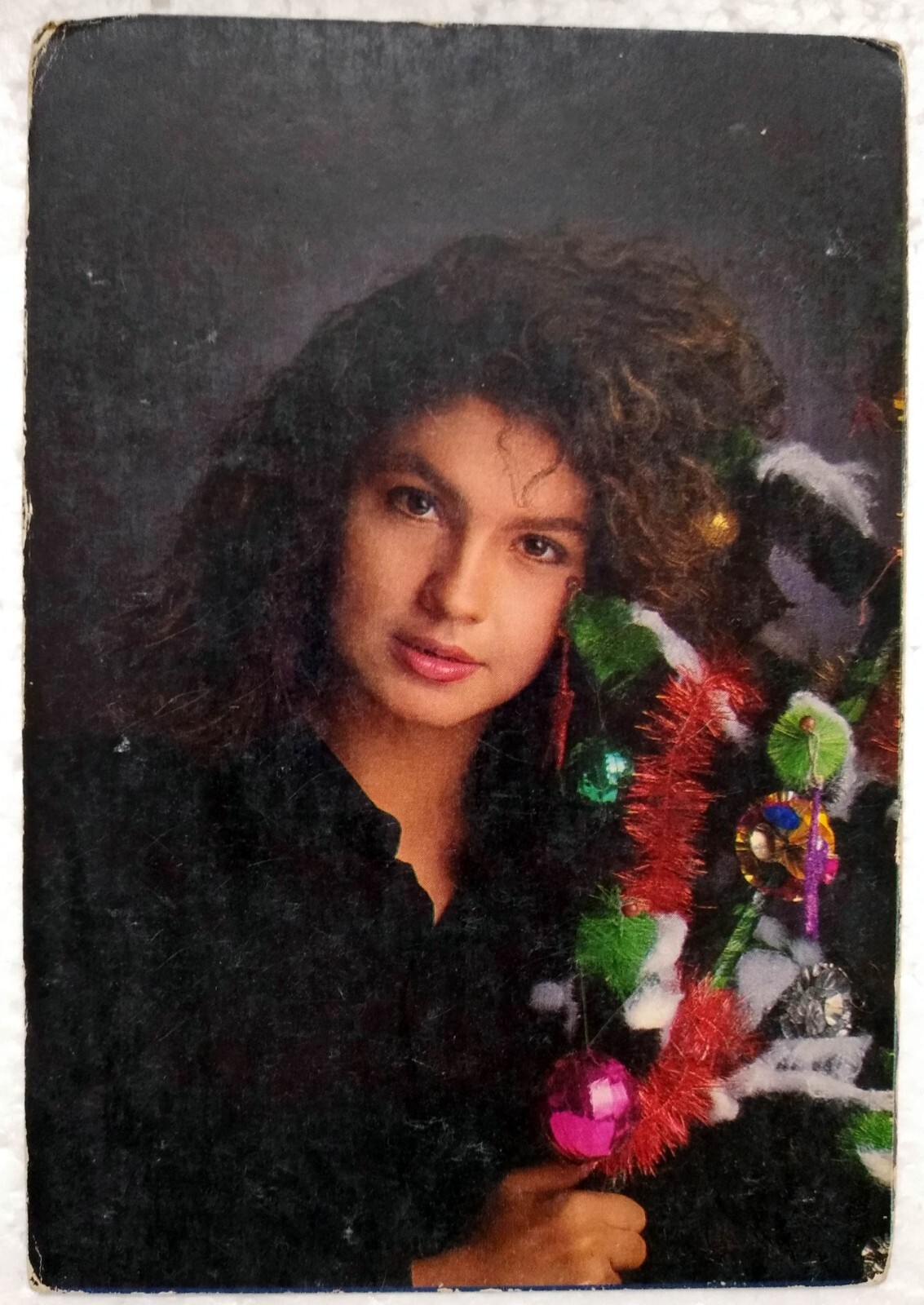Bollywood Actress Pooja Bhatt Rare Old Original Post card Postcard India