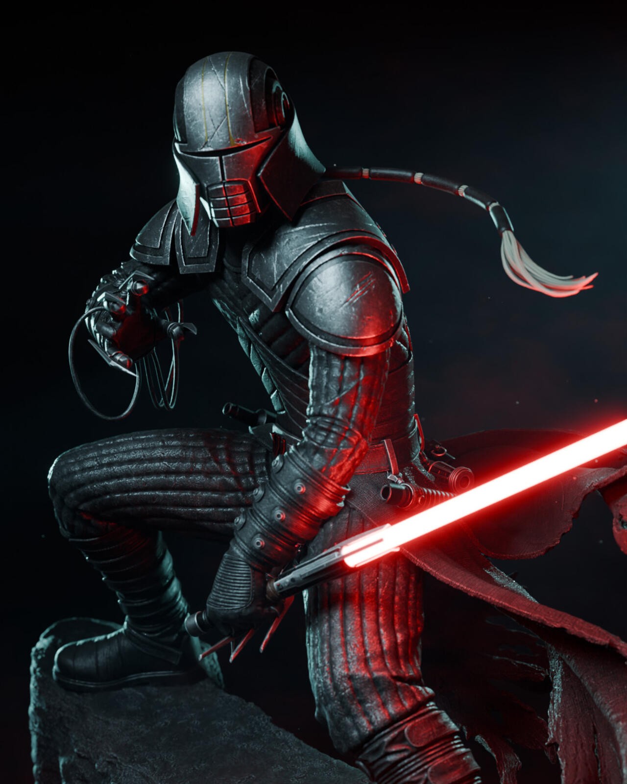 1:8 Starkiller Shadow Apprentice Resin Kit UNPAINTED High Quality Garage Kit