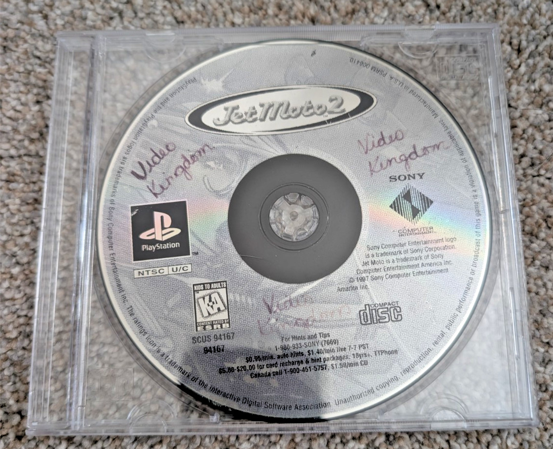 Jet Moto 2 - PS1 - Game Only TESTED
