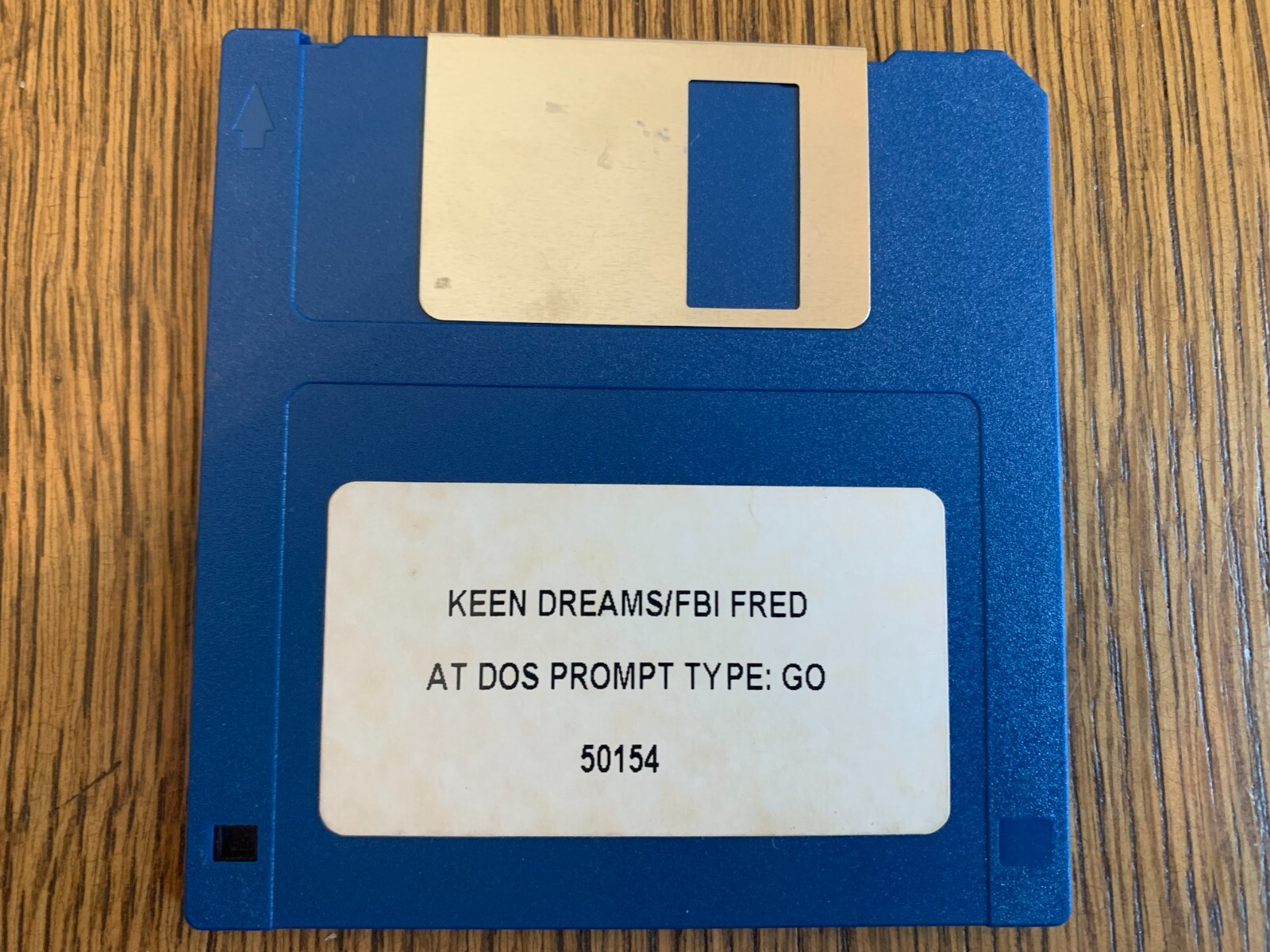 KEEN DREAMS / FBI FRED GAME PC MS-DOS COMPUTER 3.5