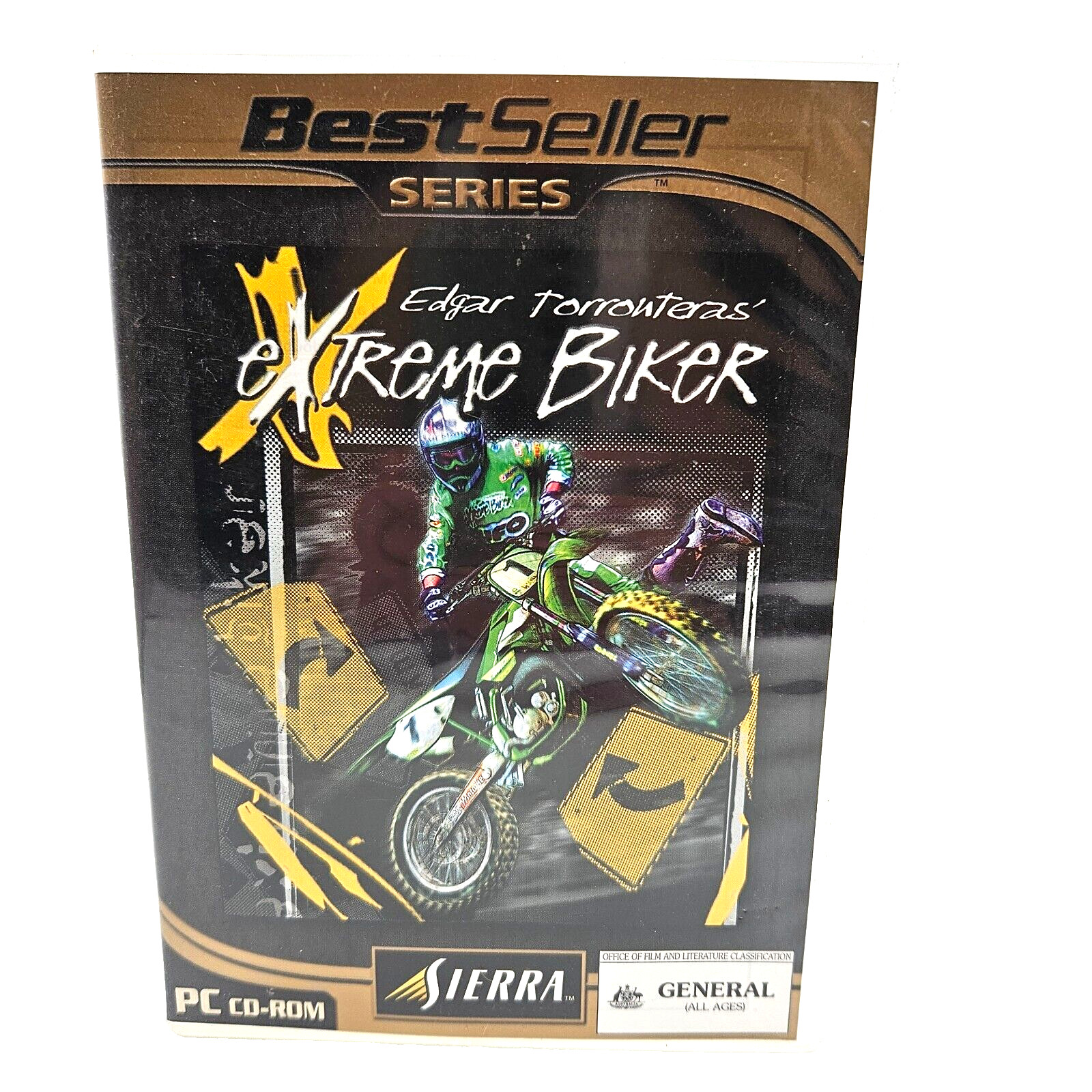 Edgar Torronteras Extreme Biker PC GAME SIERRA - FREE POST