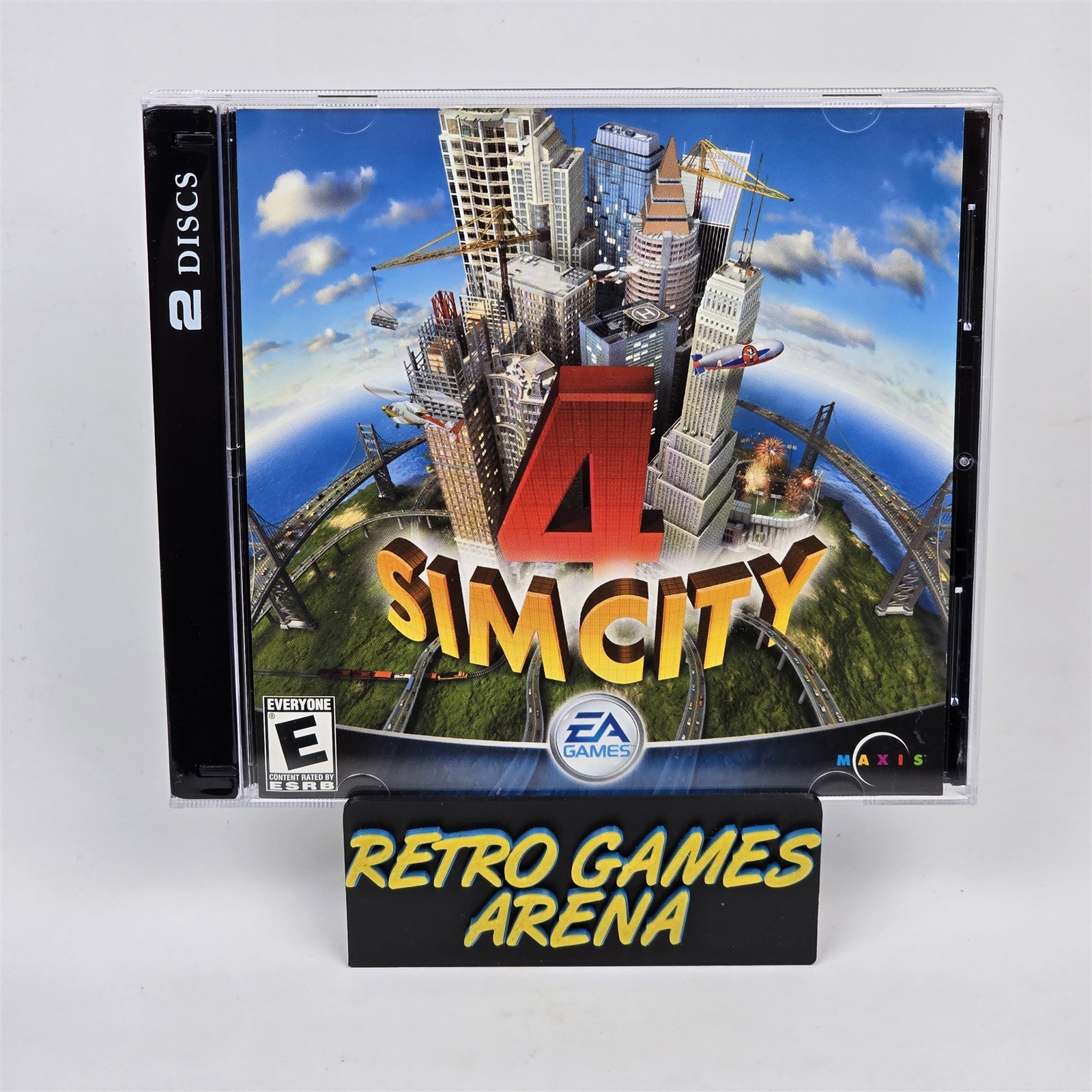 SimCity 4 Sim City (PC CD-ROM) Jewel CIB COMPLETE