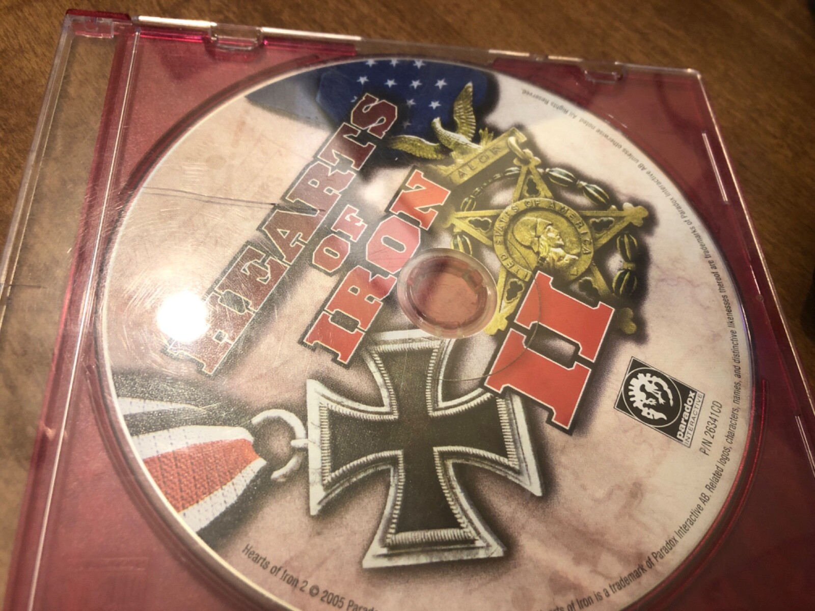 HEARTS OF IRON II Video Game 2005