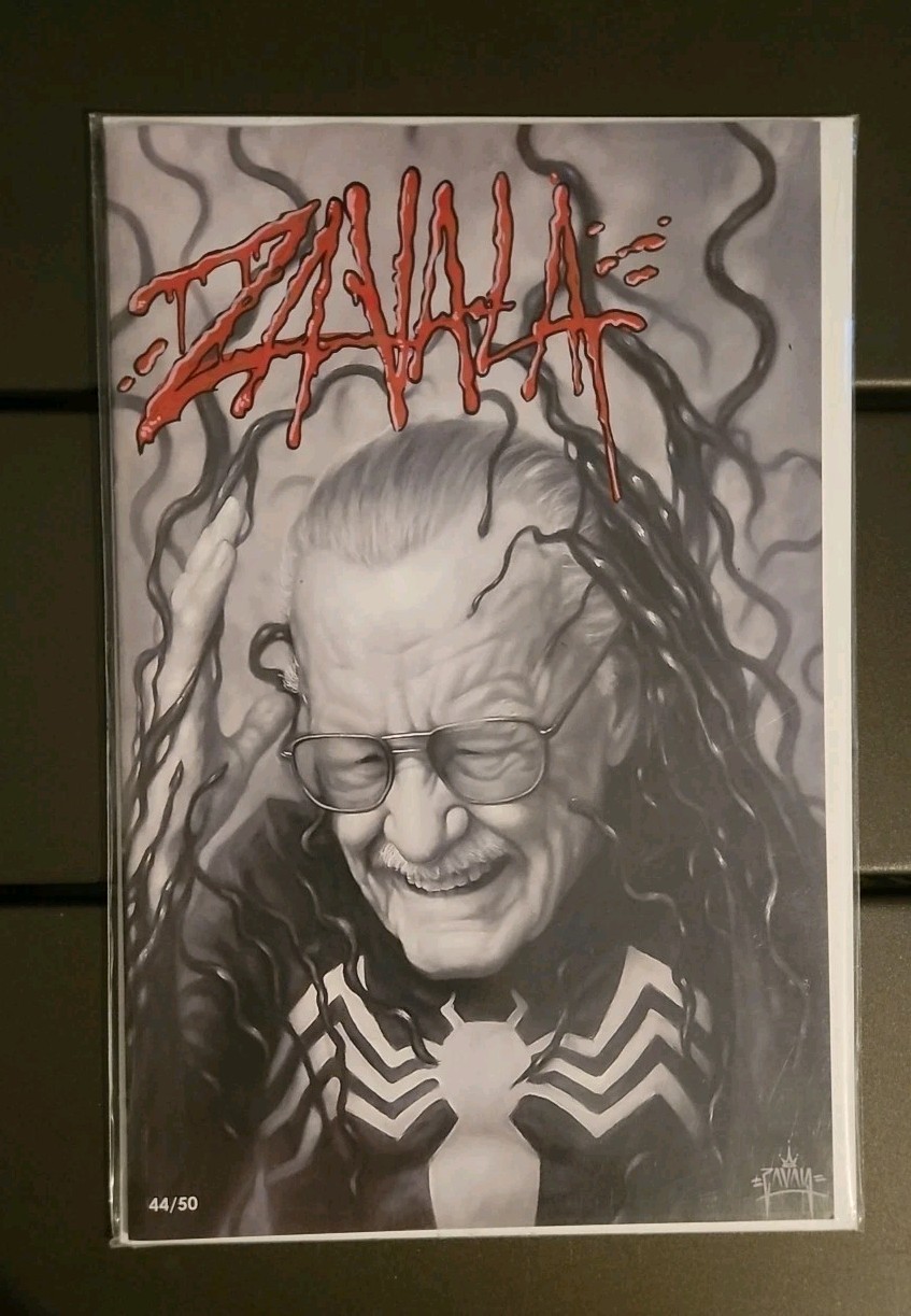 Stan Lee Tribute #1 Venomized NYCC Exclusive Virgin Ltd 50 Signed W/COA Zavala