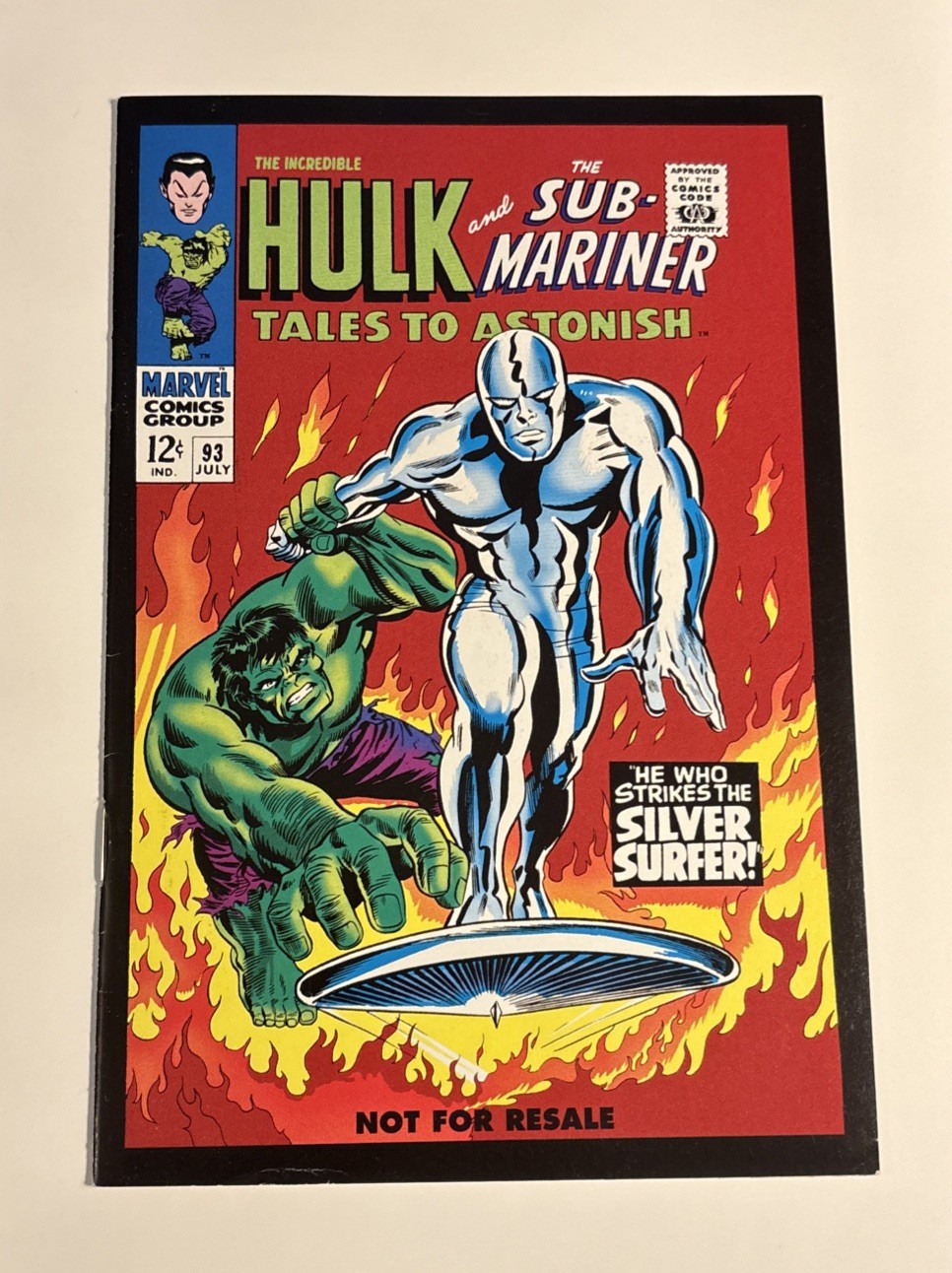 TALES TO ASTONISH 93 MINI COMIC DVD PROMO 2007 MARVEL COMICS Never Read Fun Book