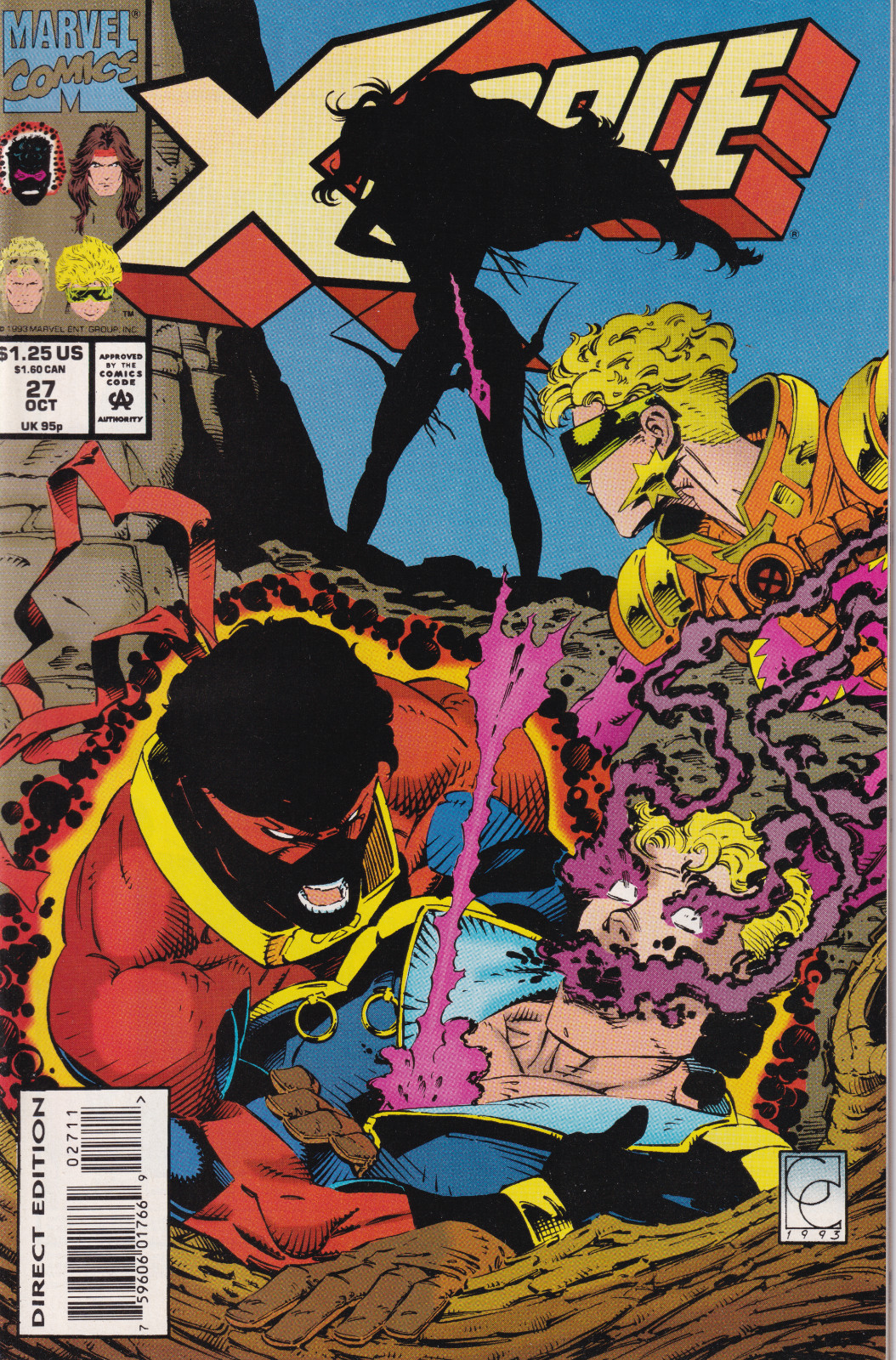 X-Force #27 VF/NM 1993 Marvel Comics