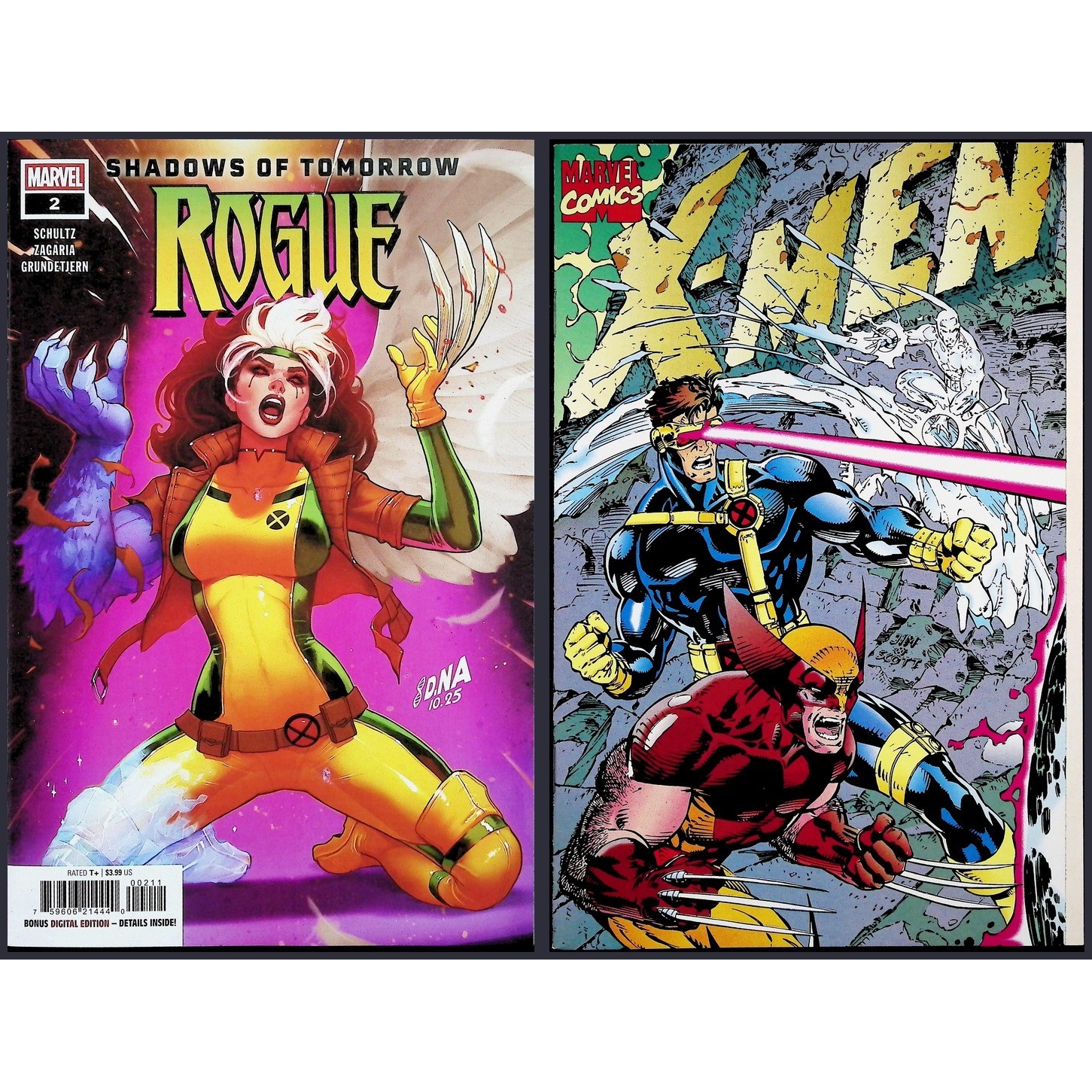 Rogue X-Men 2X Comic Lot #2 1 Nakayama 1st Acolytes X-Men Gold Jim Lee Marvel