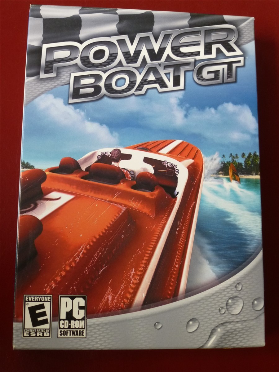 Video Game PC Power Boat GT NEW SEALED Box 