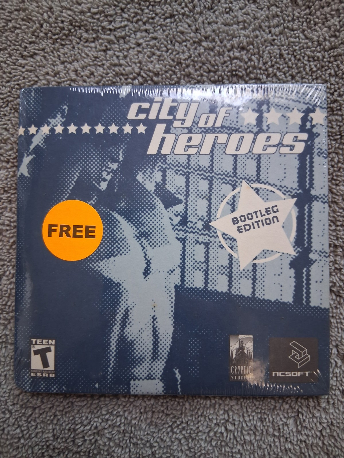 City of Heroes Bootleg Edition PC CD, Cryptic Windows PC Game
