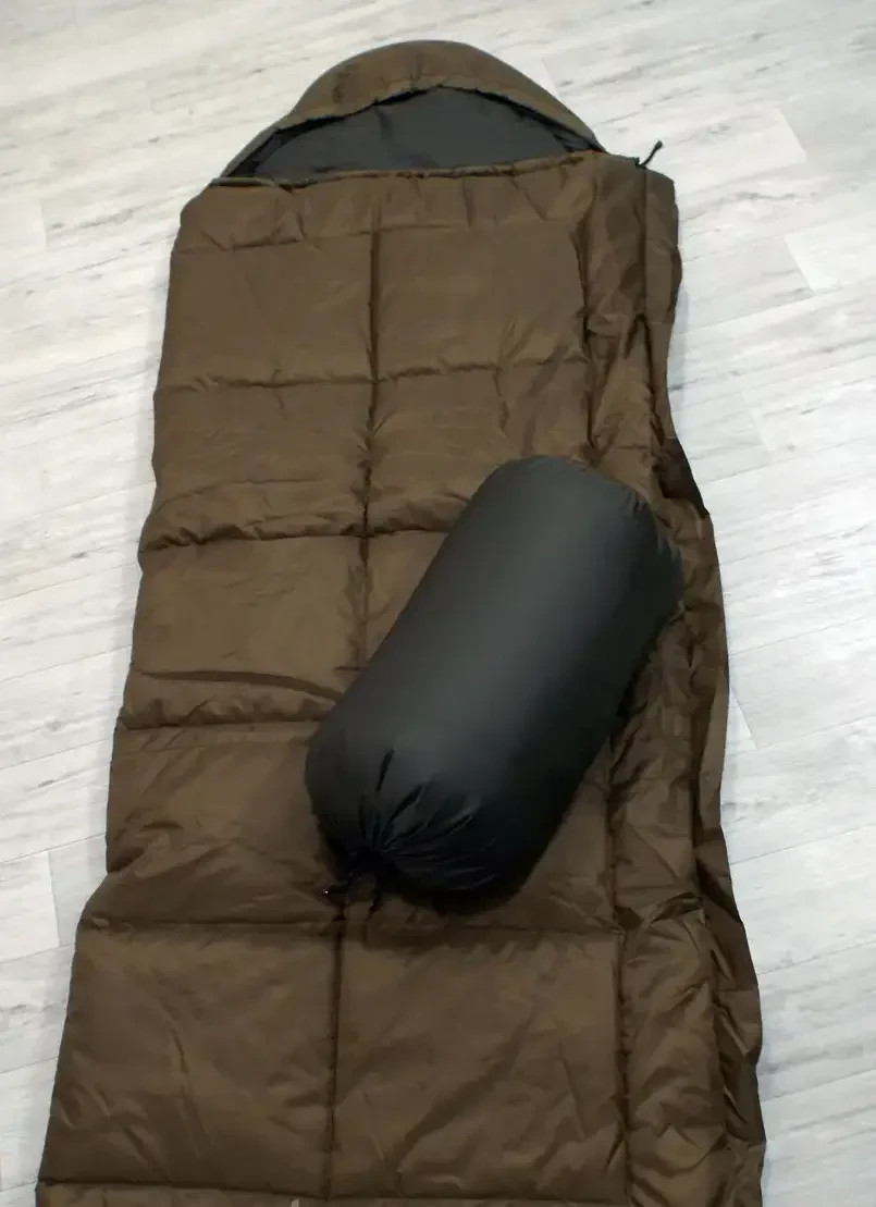 Winter meter sleeping bag Botal. Very wide sleeping bag 100cm width  -40.💛💙