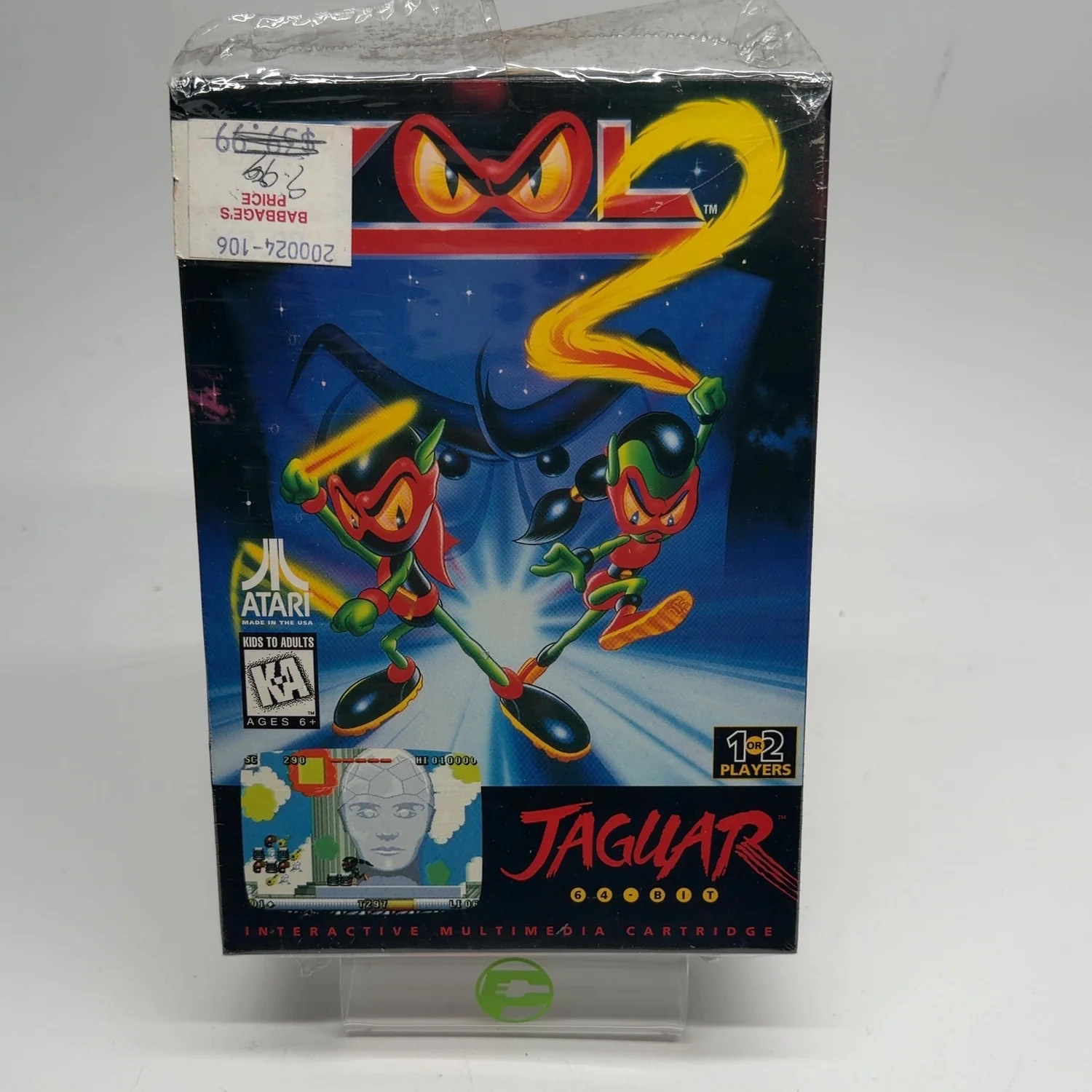 Zool 2 (Atari Jaguar, 1994) CIB