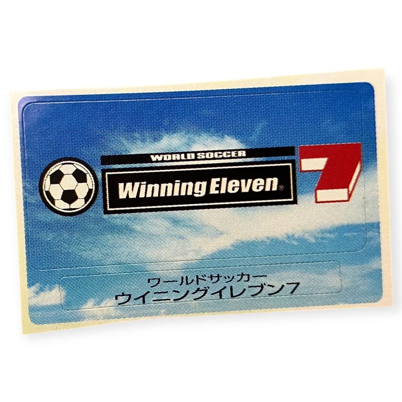 Sony PlayStation 2 Pro Evolution Soccer 3 Winning Eleven 7 Memory Card Sticker