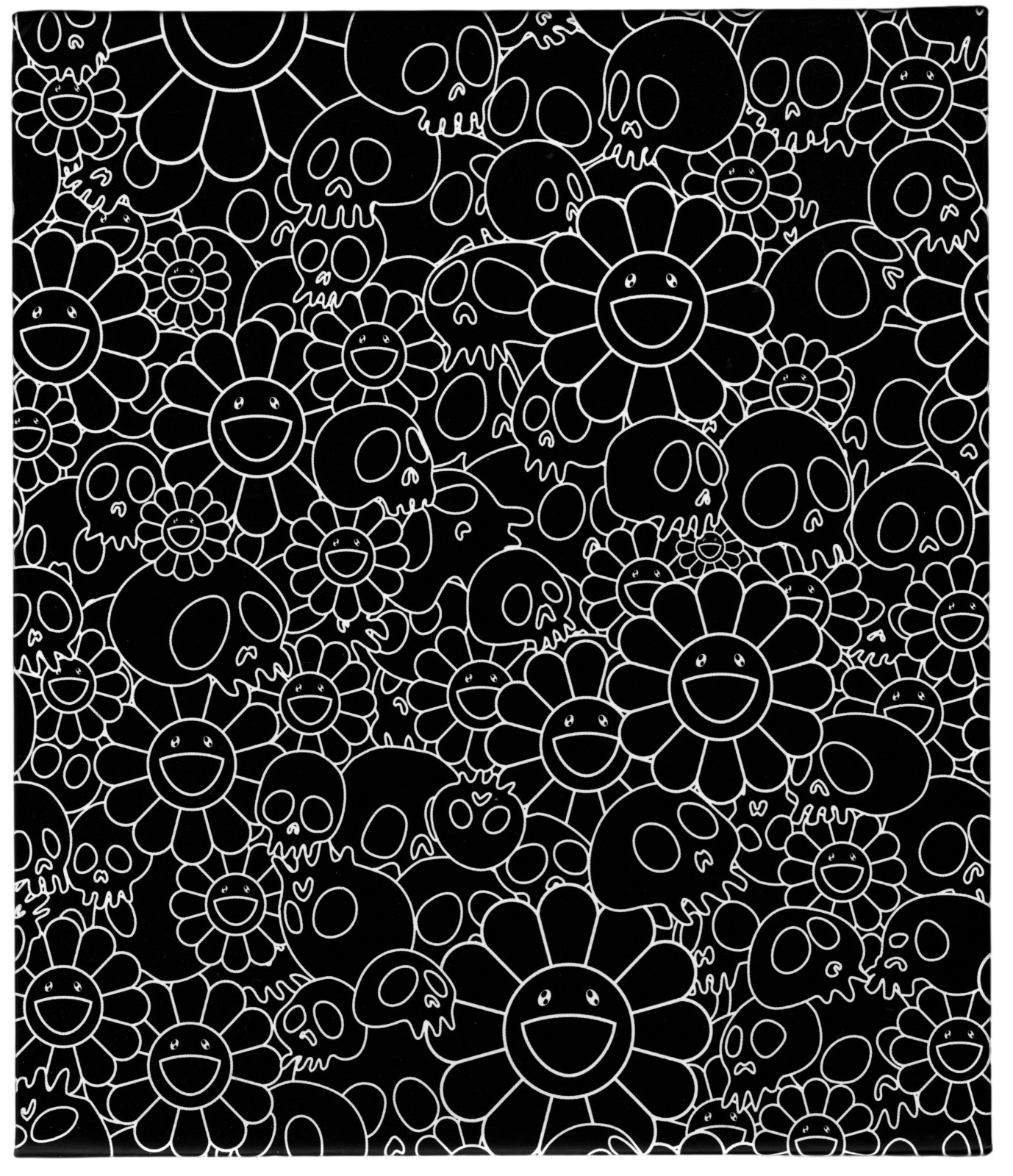 Takashi Murakami x Stance Black Skulls & Flower Complexcon Collectible Box