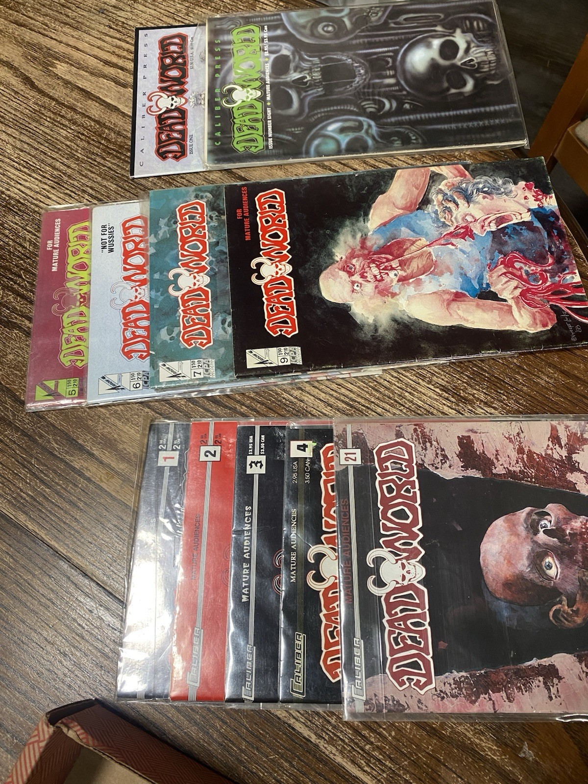 Dead world Comic Lot