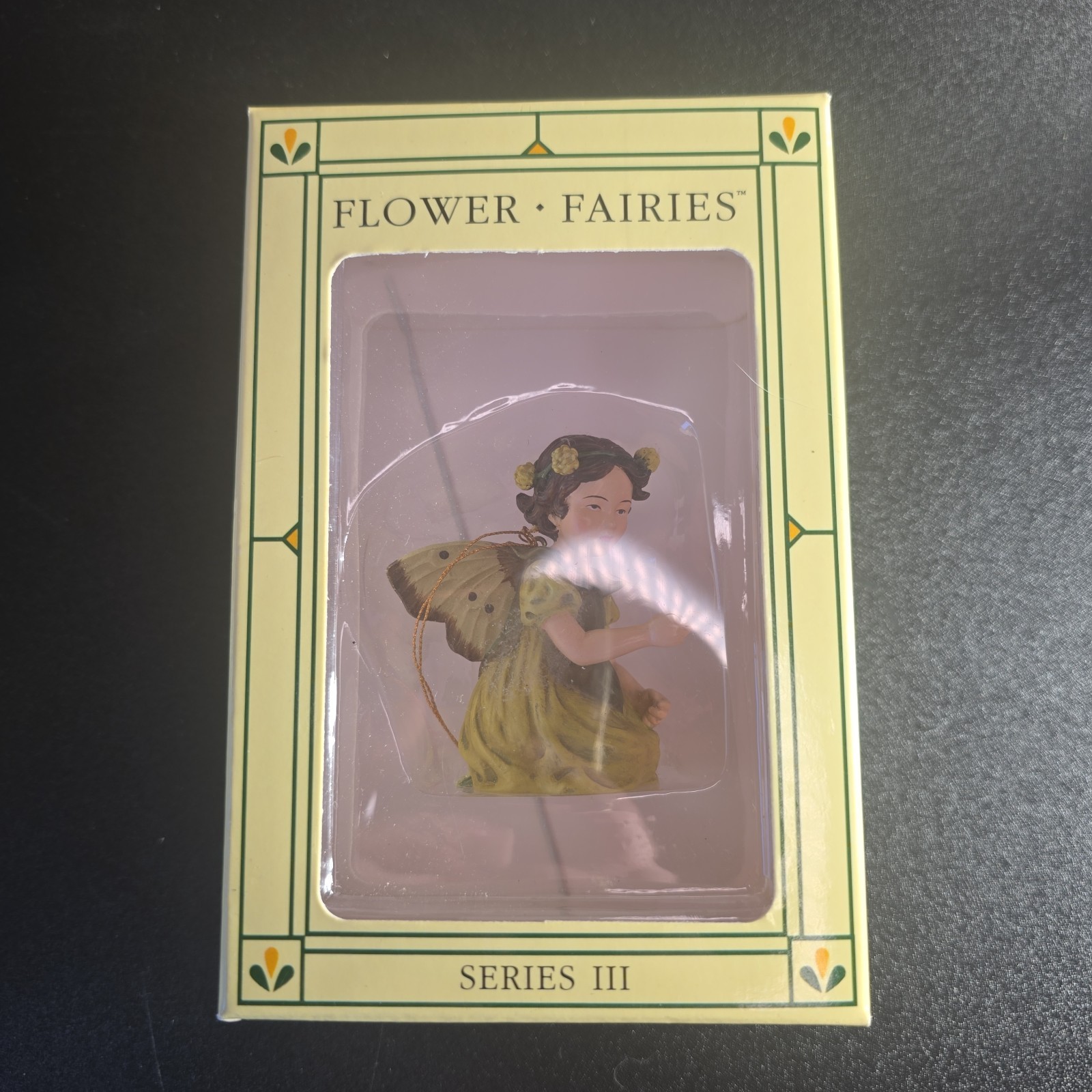 Flower Fairies Collection Series III Black Medick Girl Fairy #86914 New