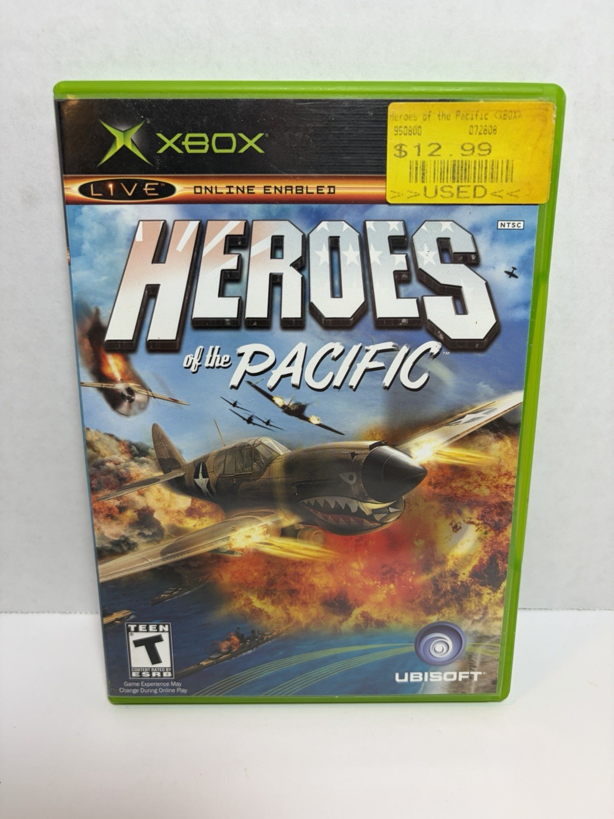 Heroes of the Pacific (Microsoft Xbox, 2005) Great Disk - Tested - 