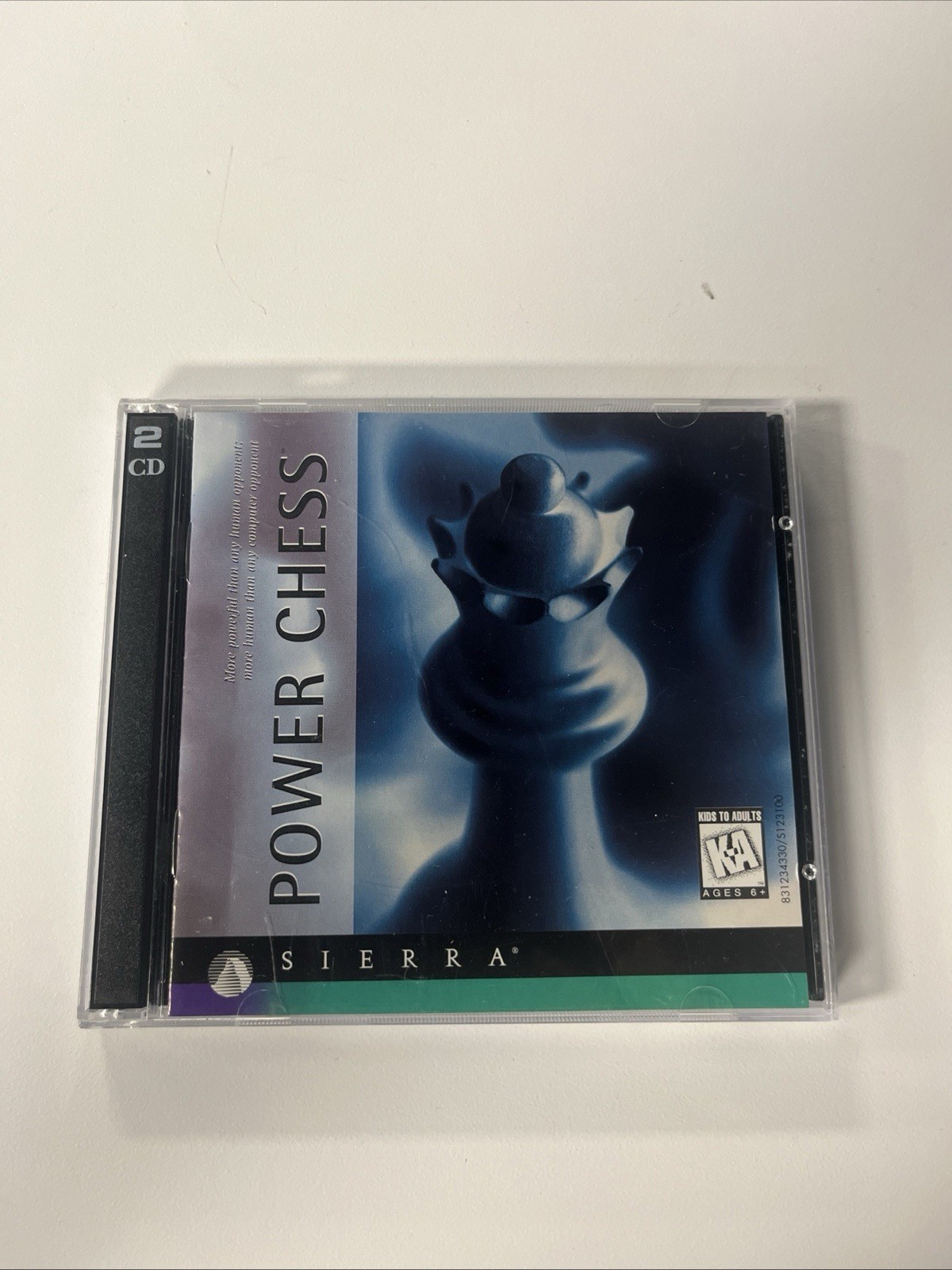 POWER CHESS SIERRA -  PC GAME CD-ROM