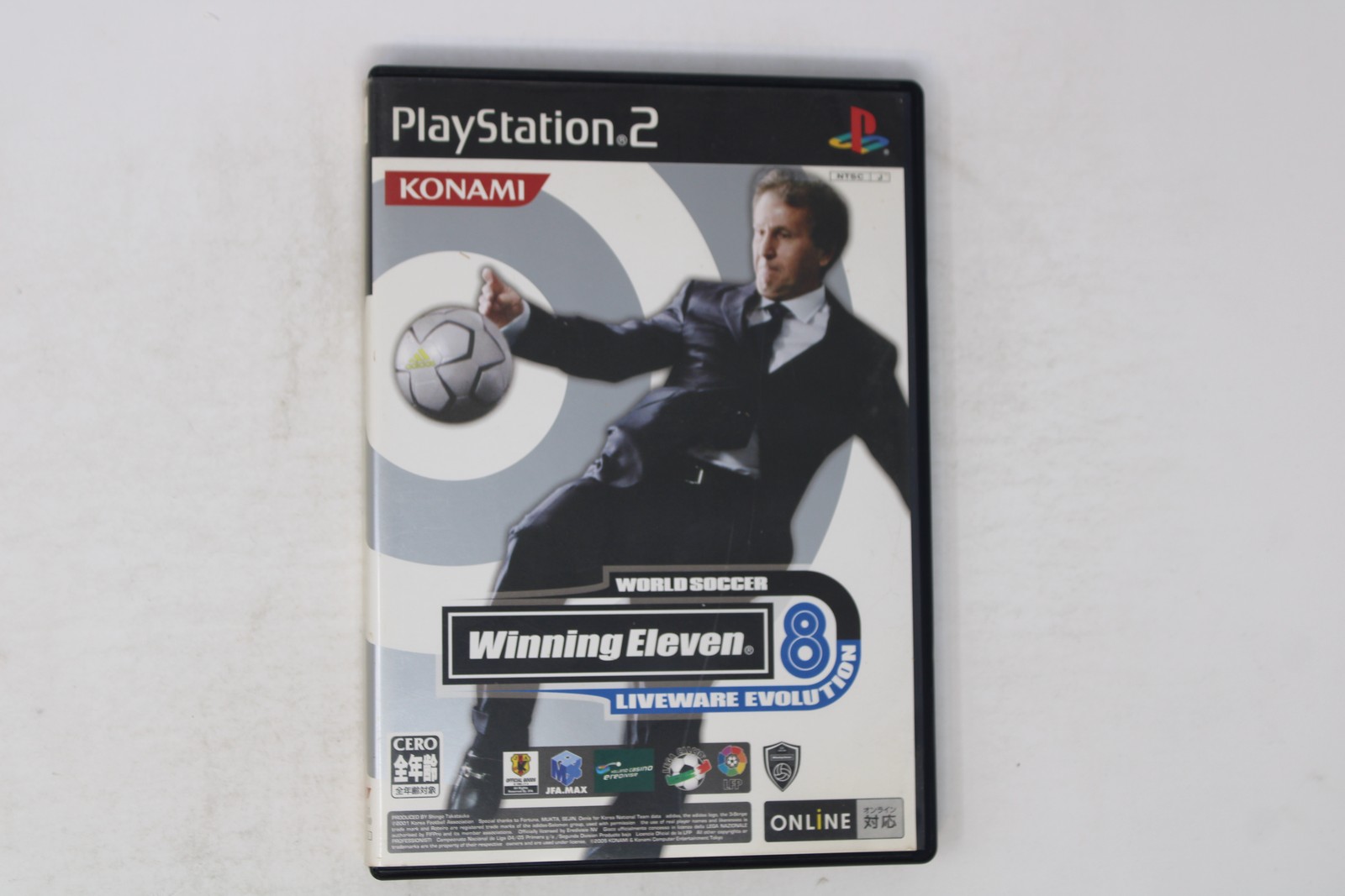 World Soccer Winning Eleven 8 Liveware Evolution PlayStation 2 J(Region Locked)
