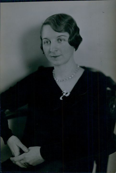 1930 Mrs Raymond T Seymour Wife of Capt Fort Snelling Press Photo