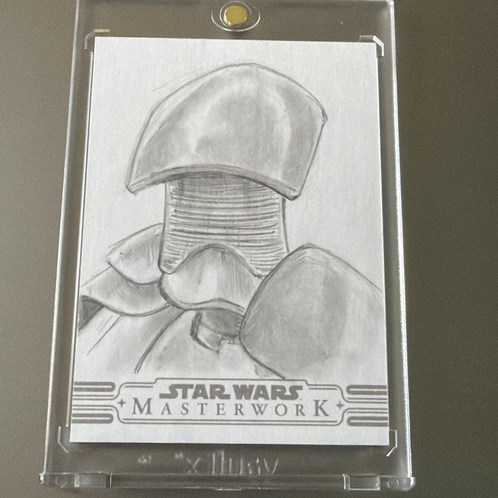 Topps Star Wars Masterwork 2025 Praetorian Guard Sketch By Marlo Agunos