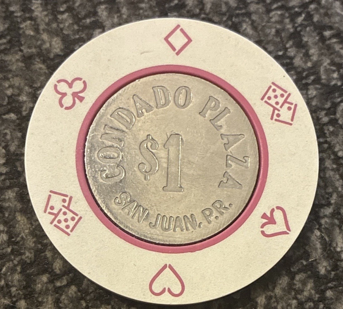 Condado Plaza / Colorado Plaza Casino Chip $1 Denomination - San Juan, PR