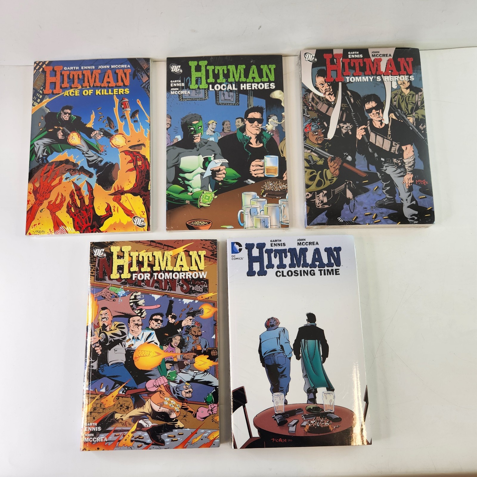 Hitman TPB Lot Ace of Killers / Local / Tommy's Heroes / Closing Time / Tomorrow