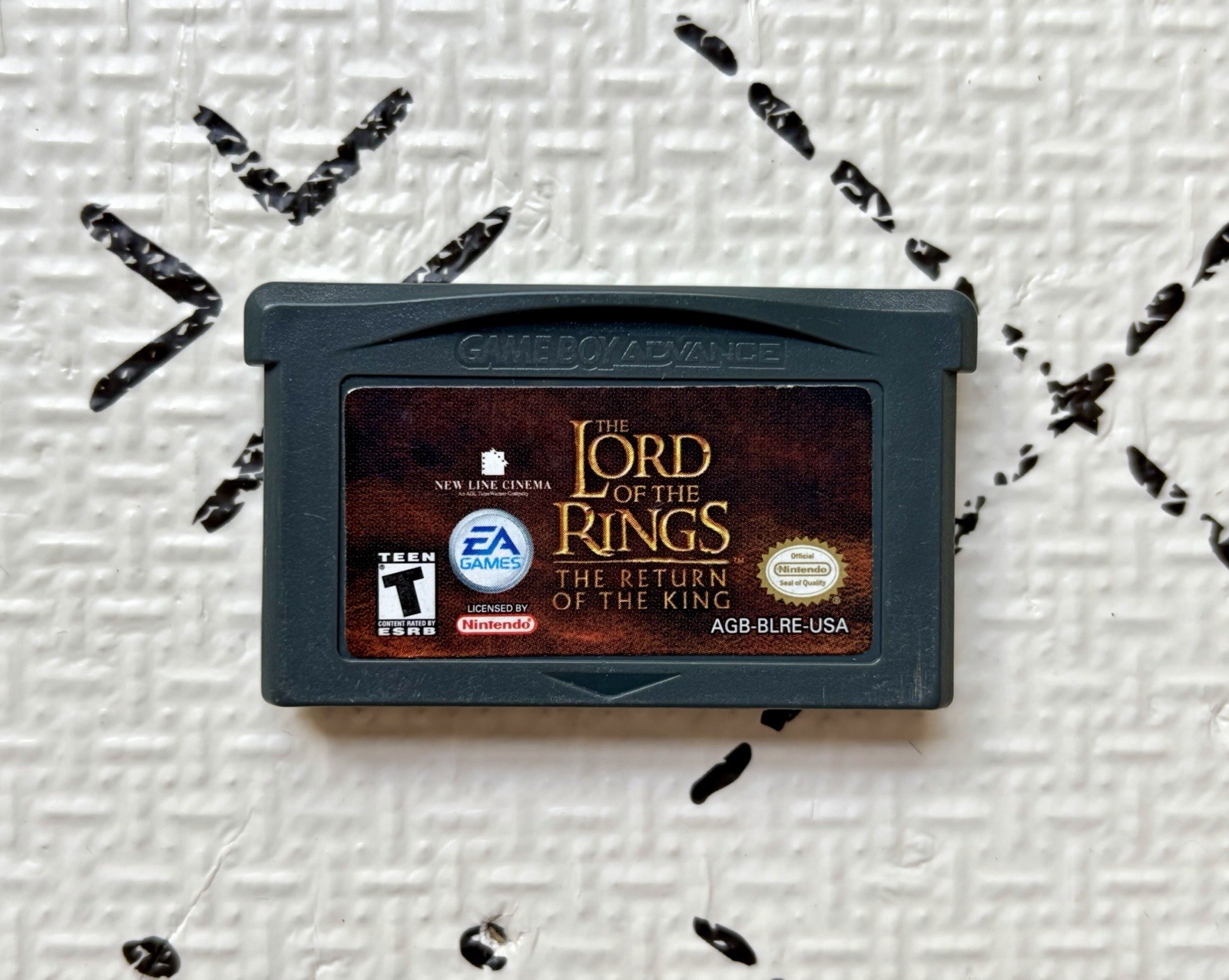 Lord of the Rings: Return of the King (Nintendo GBA, 2003) - Authentic, Tested
