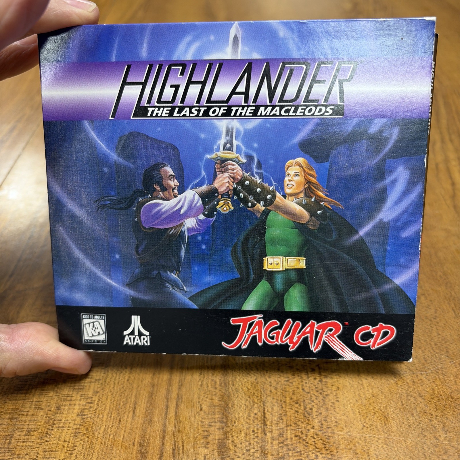 Atari Jaguar Jag CD - Highlander The last of the Macleods - Tested (1994)