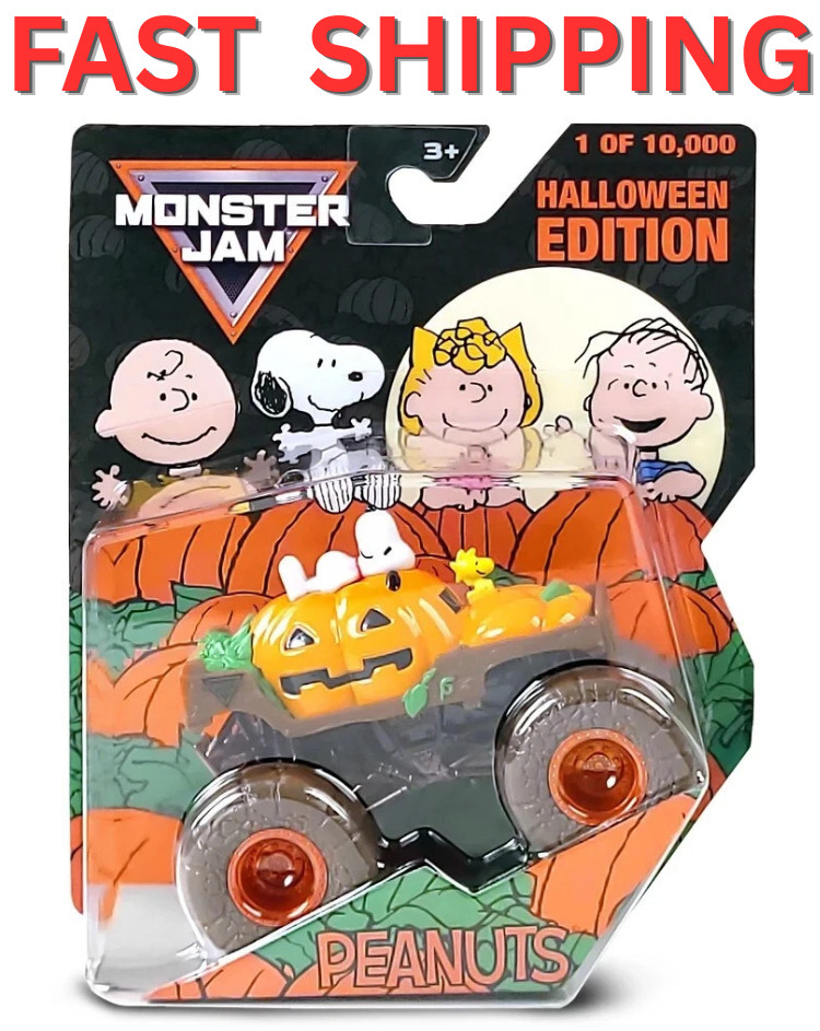 Monster Jam 1:64 Peanuts Snoopy Halloween Edition Limited Edition PRESALE