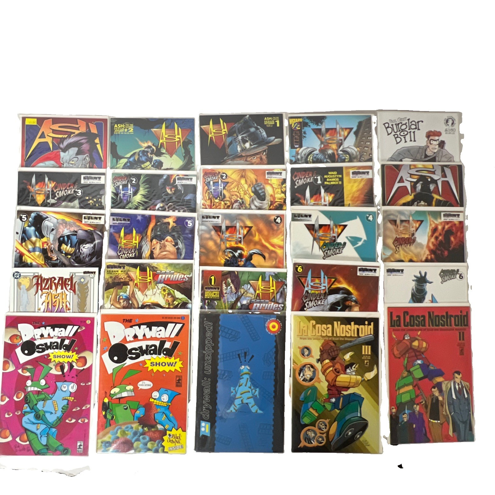 Ash Event Comics Cinder Smoke 22 Brides Comic Lot of 25 Quesada Ramos Grist