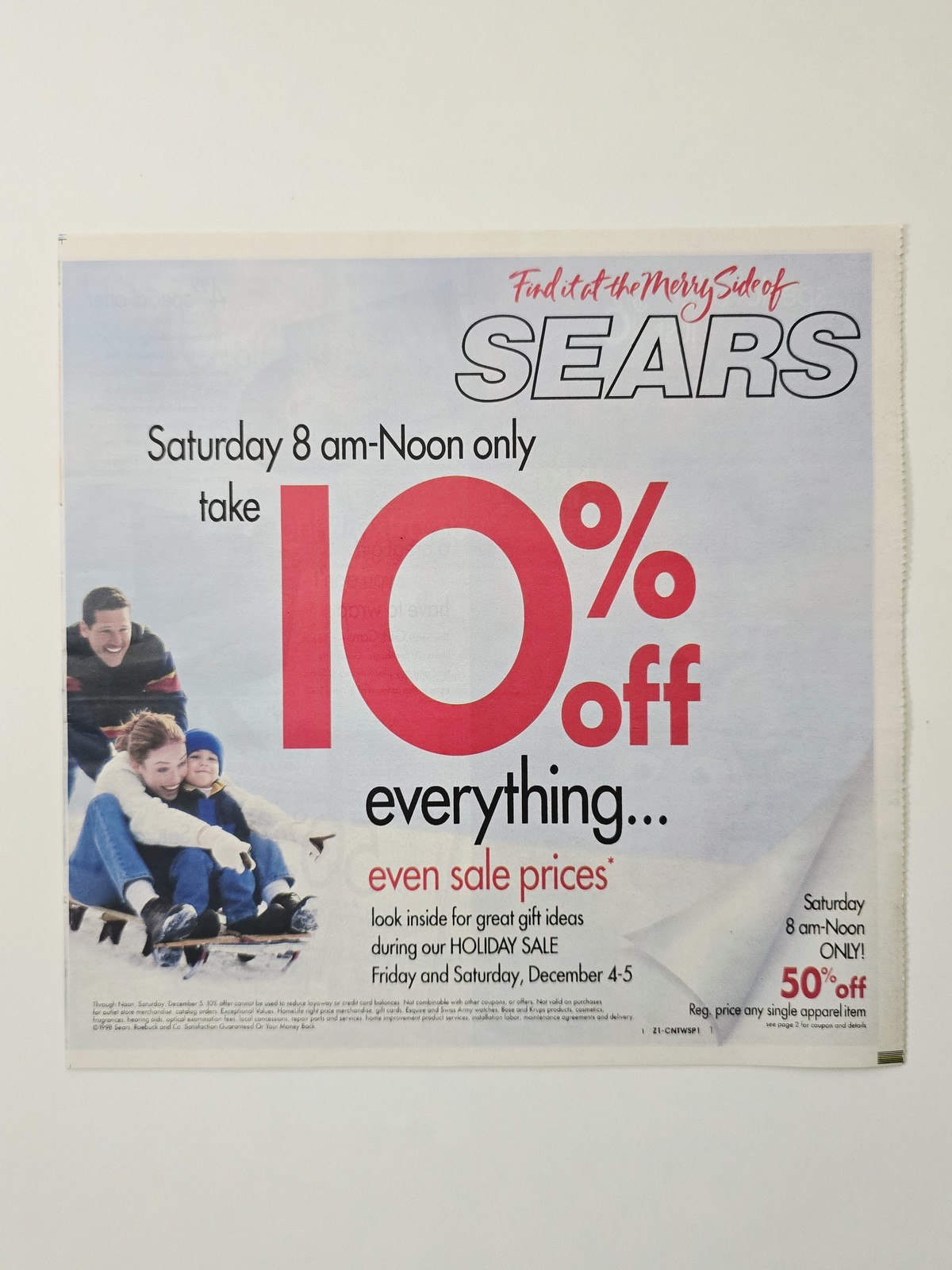 Sears 1998 Home Fashion Circular Catalog 20 Pages Electronics Levis Lee Y2K