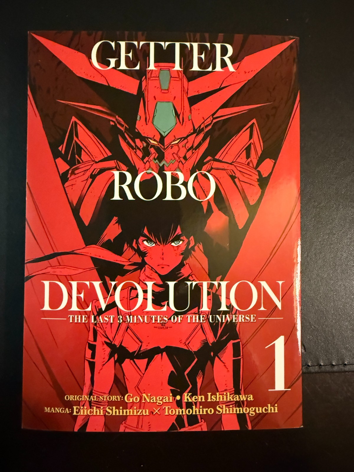 Getter Robo Devolution Vol 1 Seven Seas English Manga Go Nagai Mecha Horror