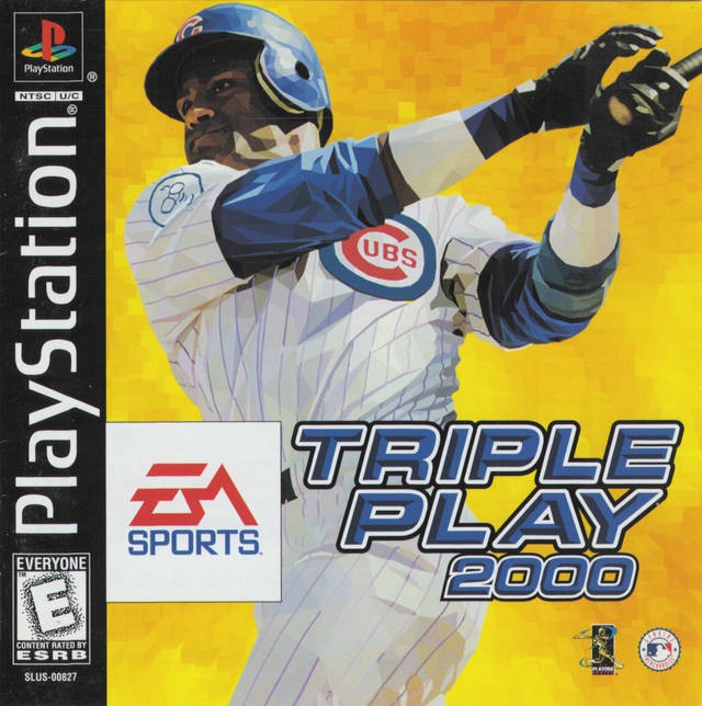 Triple Play 2000 - PS1 PS2 Playstation Game Only
