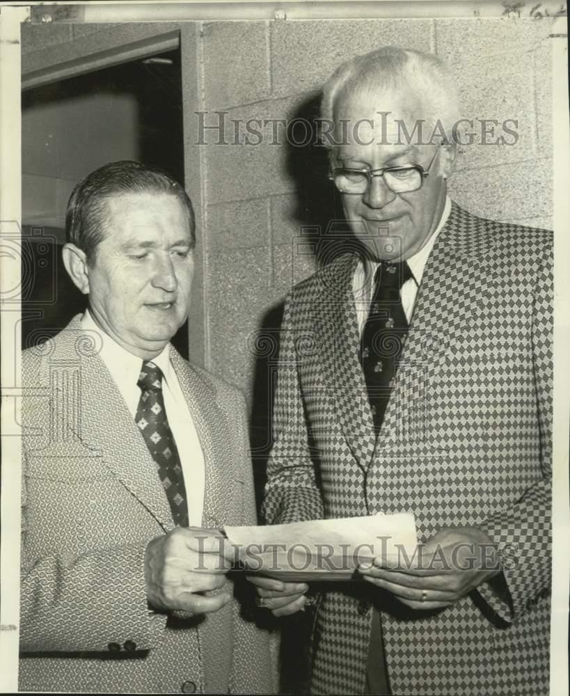 1973 Press Photo New University of Georgia basketball coach Babe McCarthy