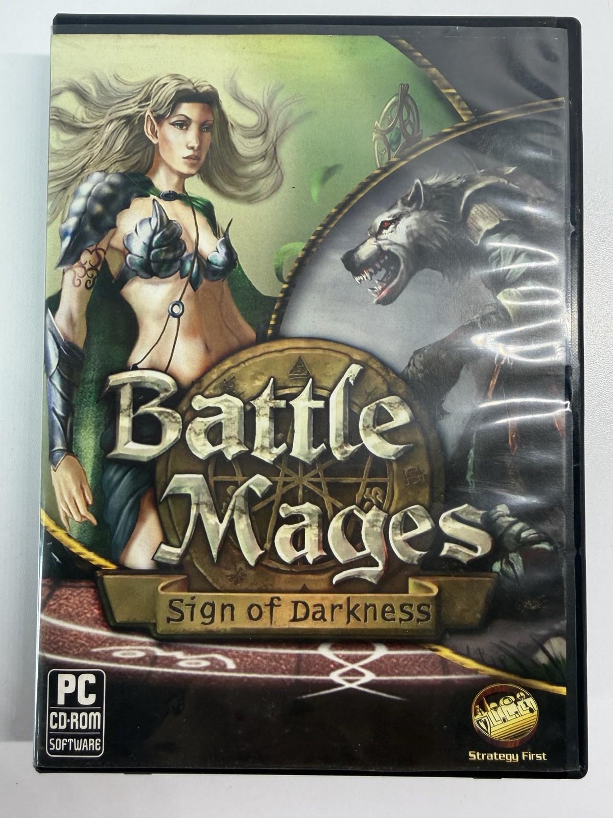 Battle Mages Sign of Darkness pc cd rom RPG strategy first Multiplayer XP 7