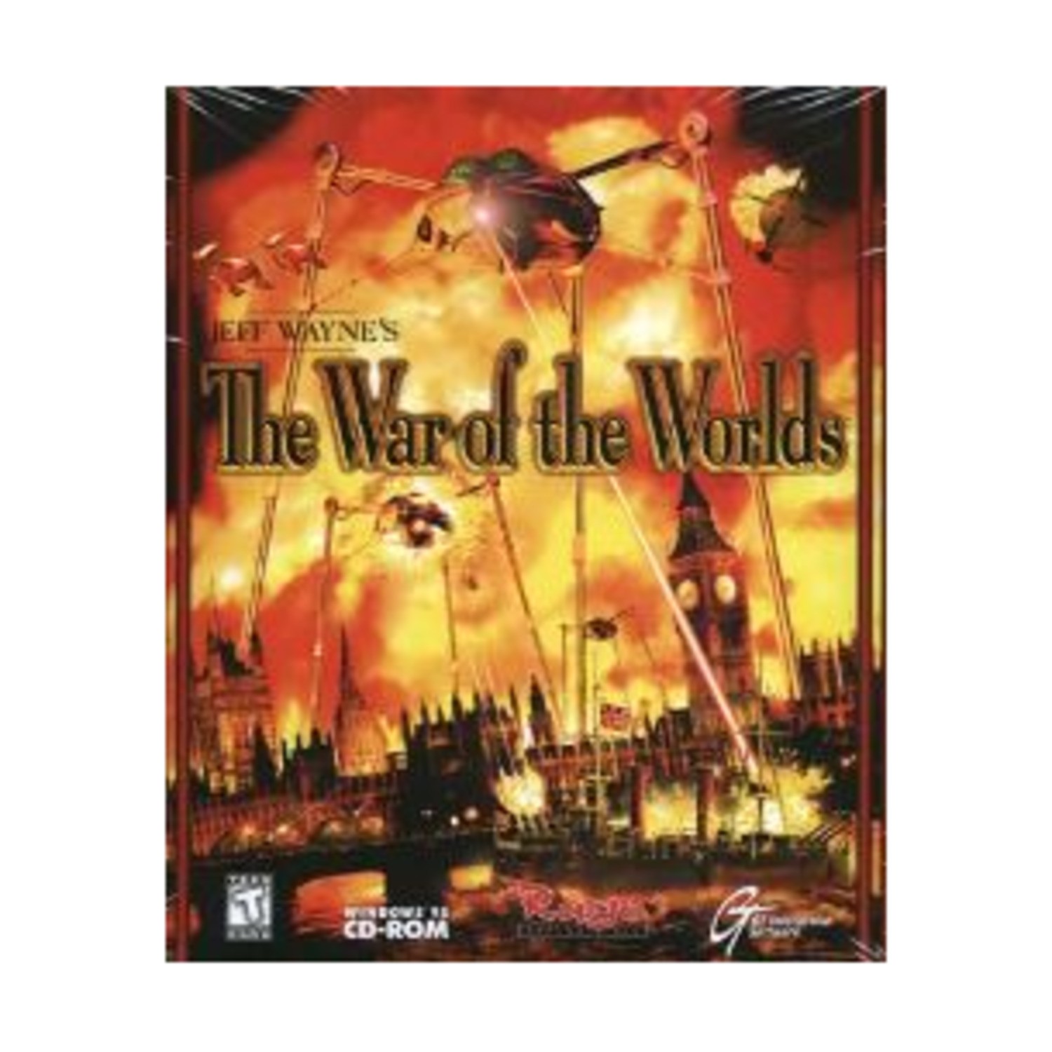 GT Interactive Computer Game Jeff Wayne\'s The War of the Worlds VG+/NM