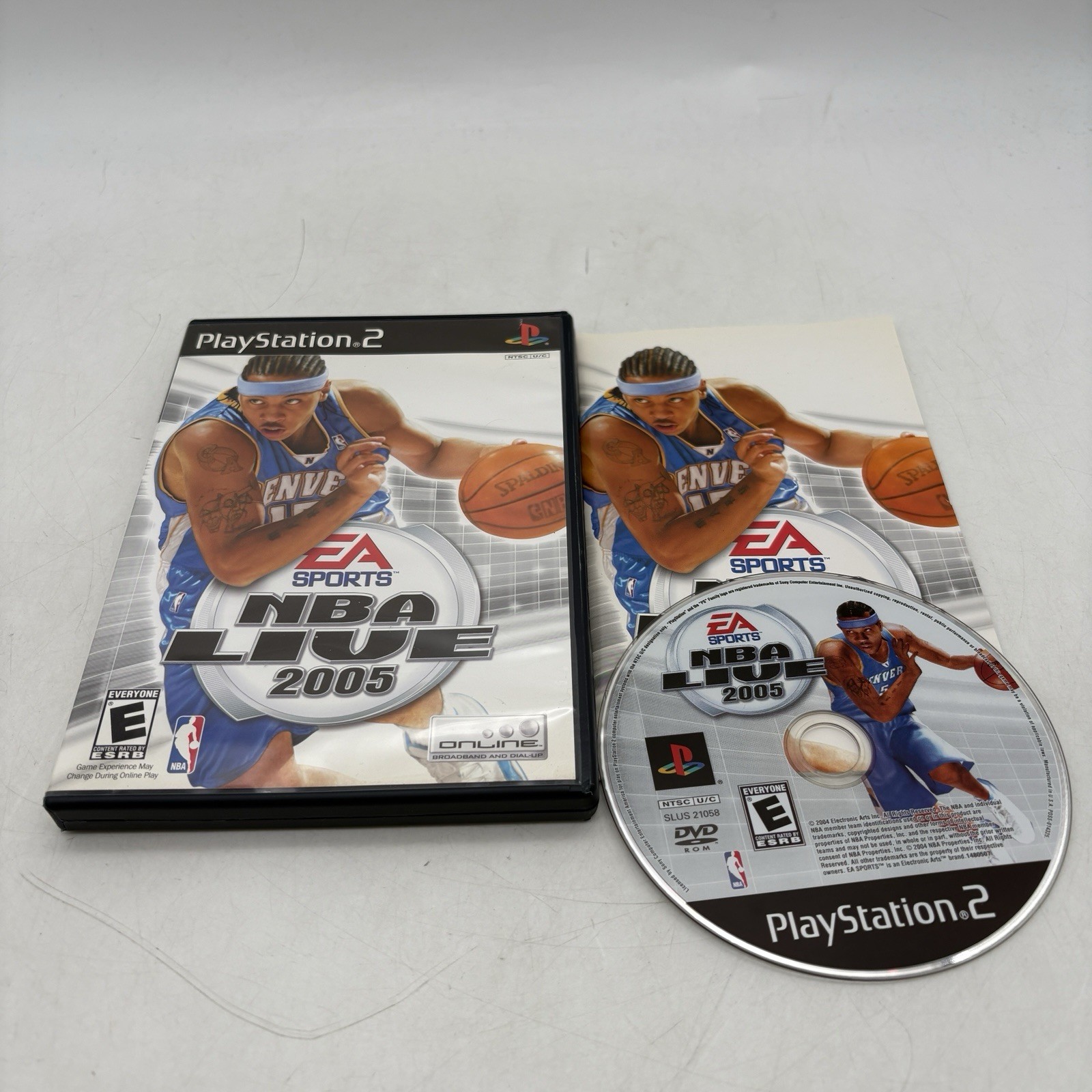 NBA Live 2005 PlayStation  2 PS2 Complete w/ Manual CIB Tested
