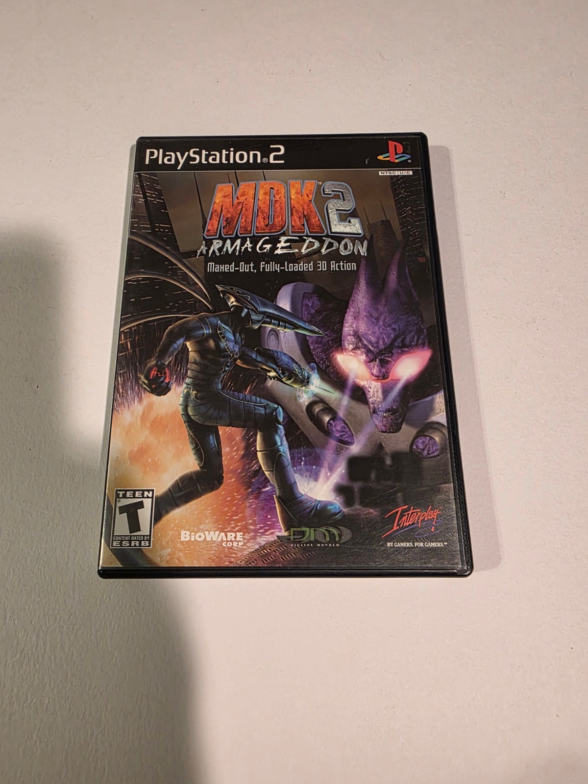 MDK 2: Armageddon (Sony PlayStation 2 PS2, 2001) ☆ Complete ☆