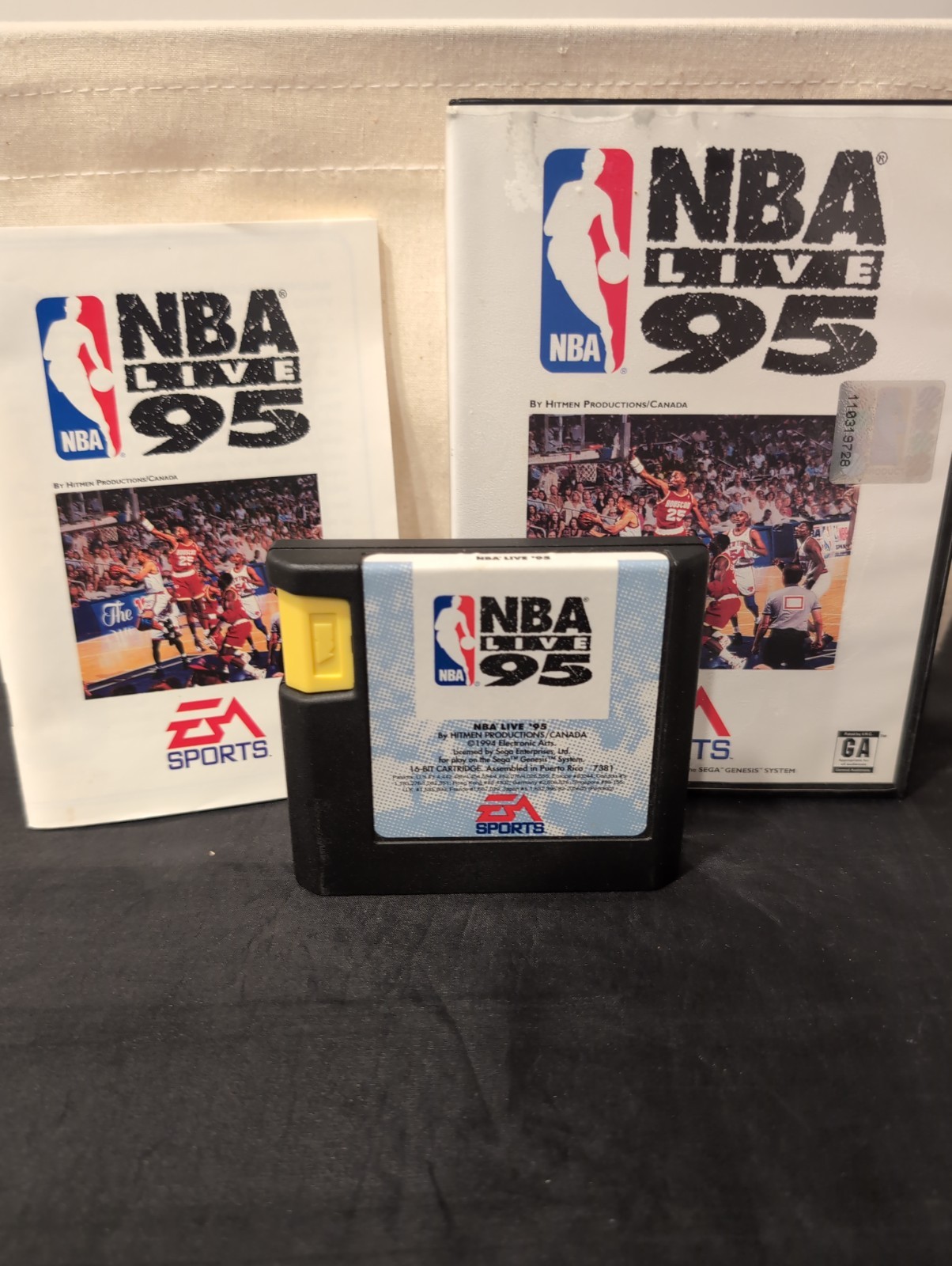 NBA Live 95 (Sega Genesis, 1994)