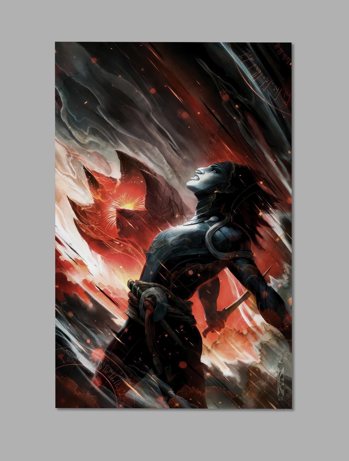 Dune: Edge of a Crysknife #1 Sandworm Wall Art Print 11
